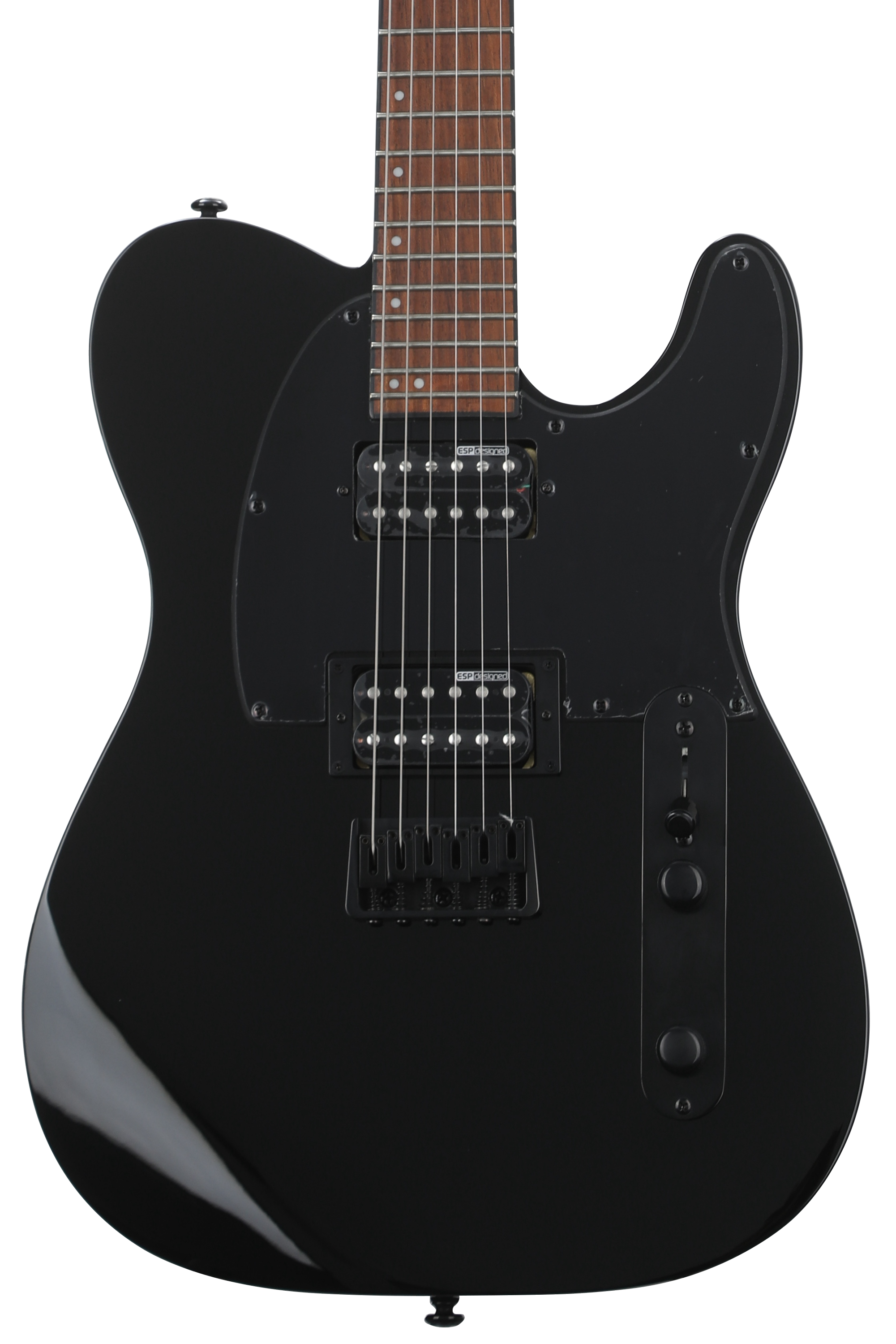 ESP LTD EC-201 Electric Guitar - Black Satin | Sweetwater