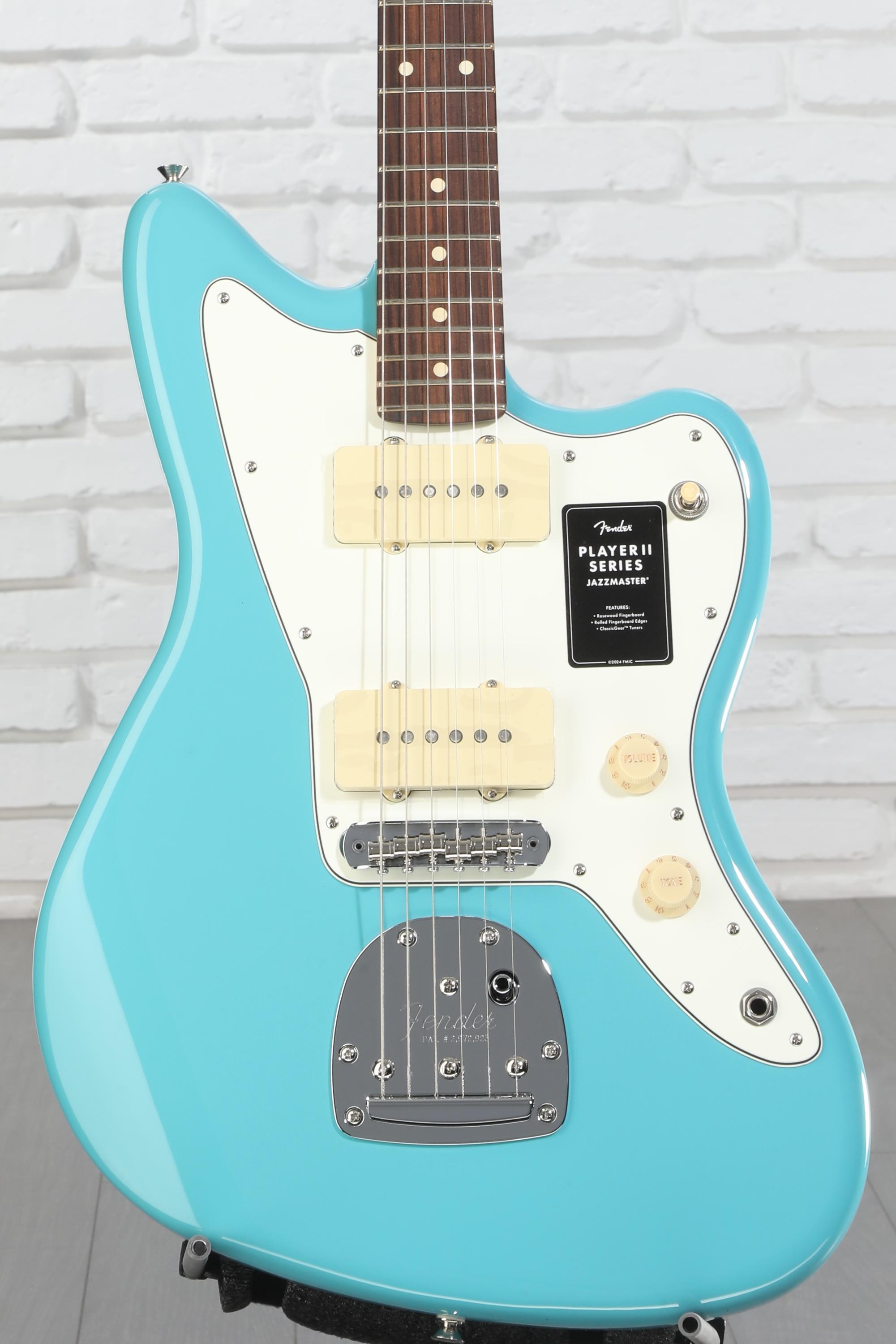 Fender Player II Jazzmaster Electric Guitar - Aquatone Blue