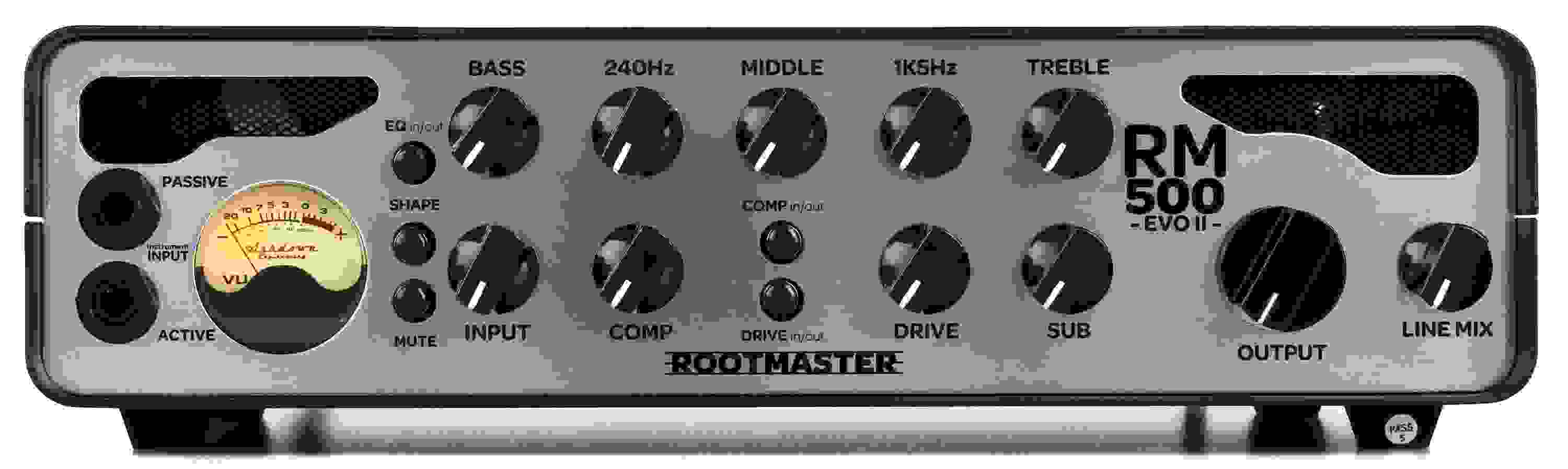 Ashdown Rootmaster RM-500-EVO II 500-watt Bass Head