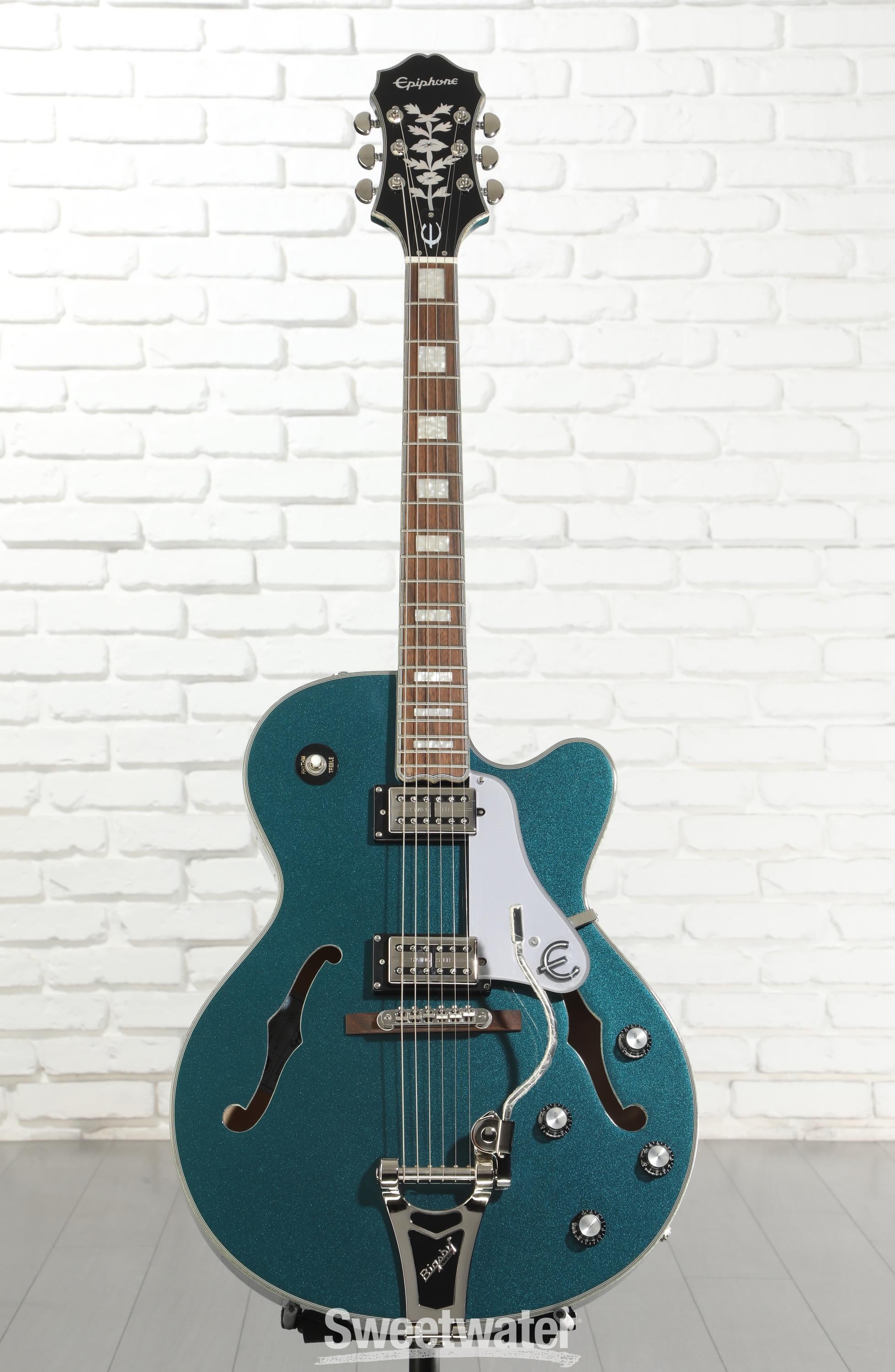 Epiphone SWINGSTER LIMITED (管理ヒテ) Epiphone Emperor Swingster Hollowbody - Delta Blue Metallic