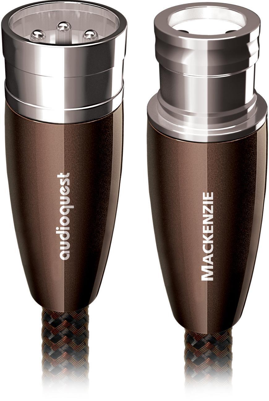 audioquest　xlr★ Audioquest Mackenzie XLR Cables; 1m Balanced Interconnects