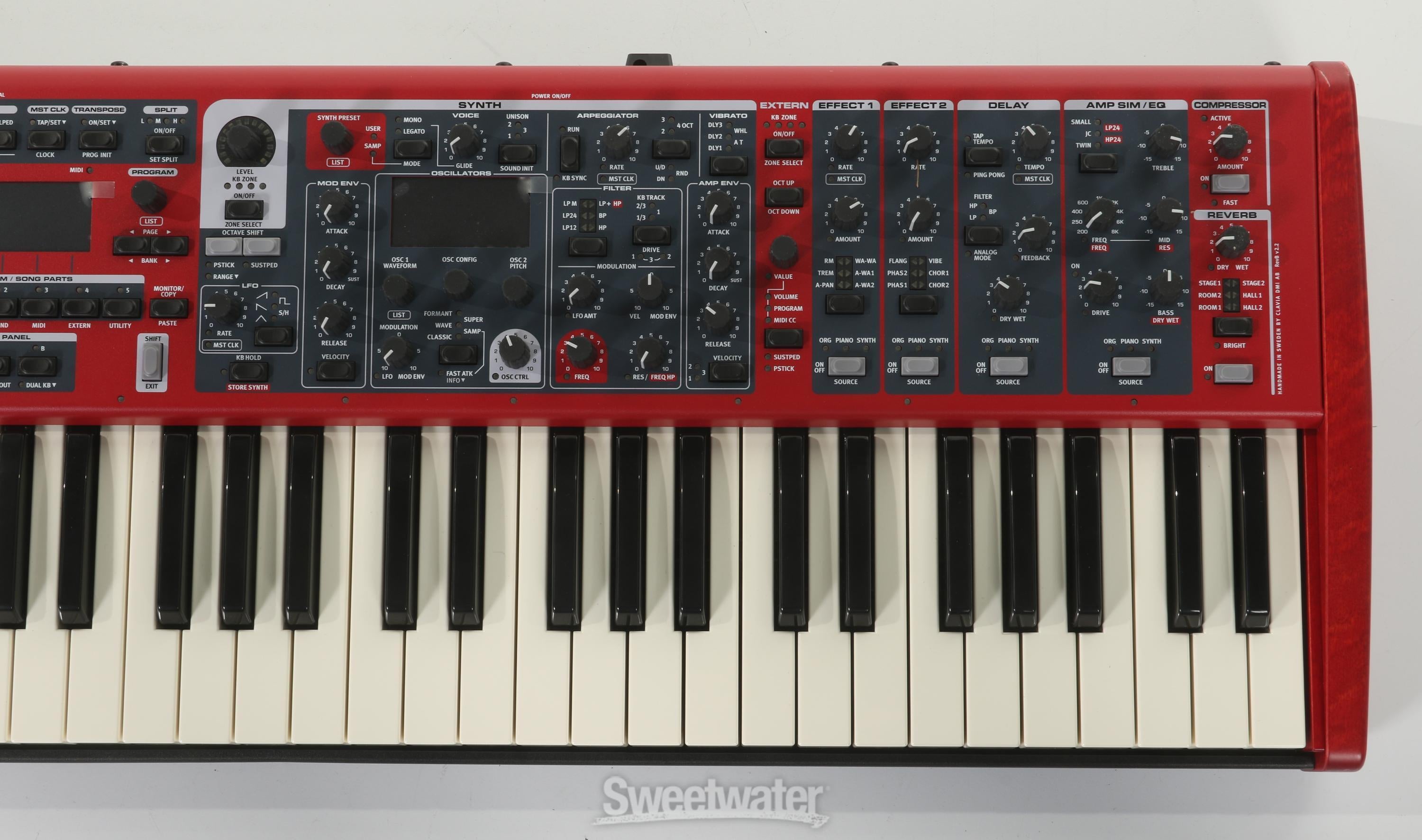 鍵盤楽器 Nord Stage 3 Compact Nord Stage 3 Compact 73-key Stage Keyboard | Sweetwater