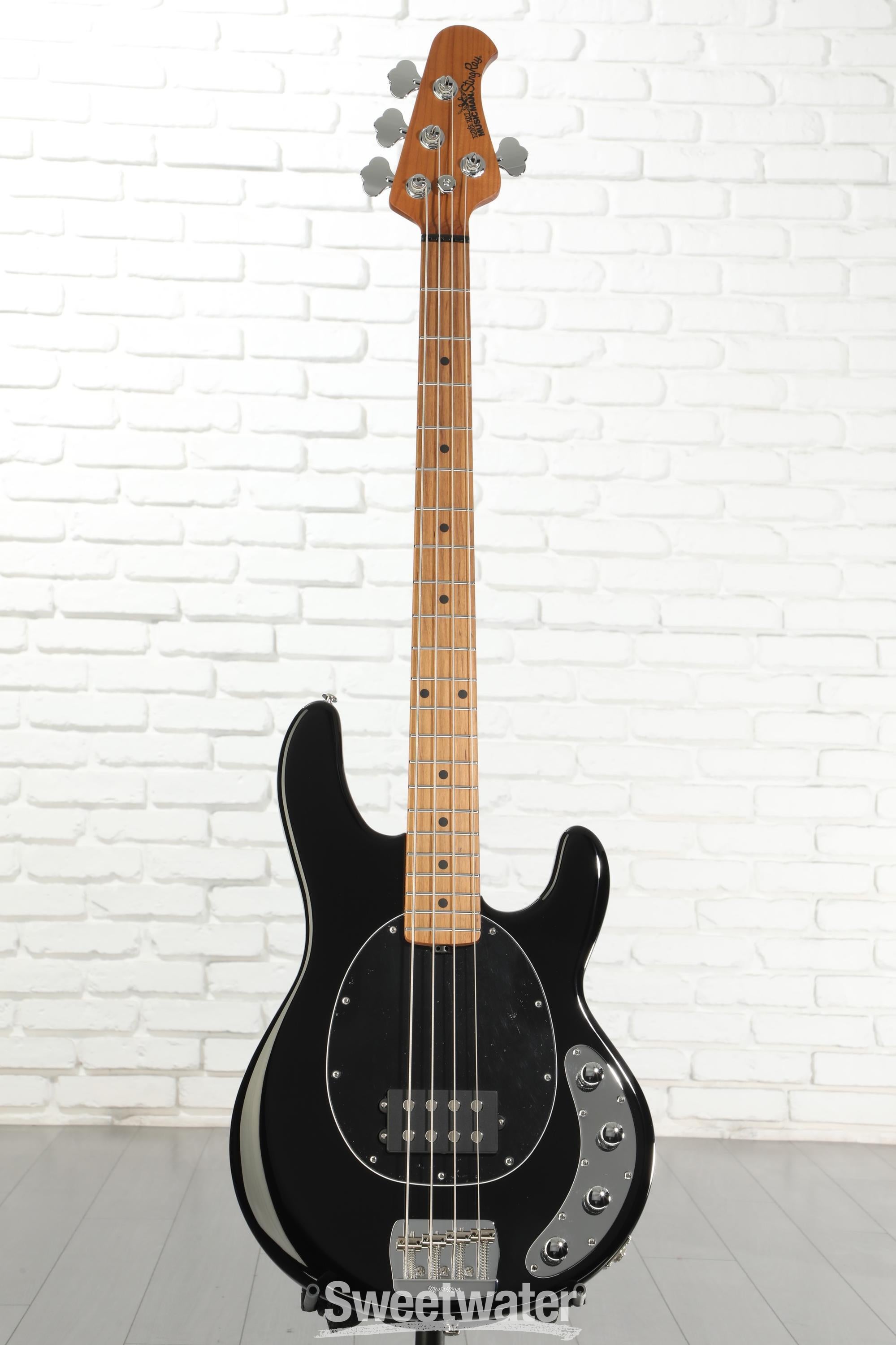 Ernie Ball Music Man StingRay Special Bass Guitar - Black with