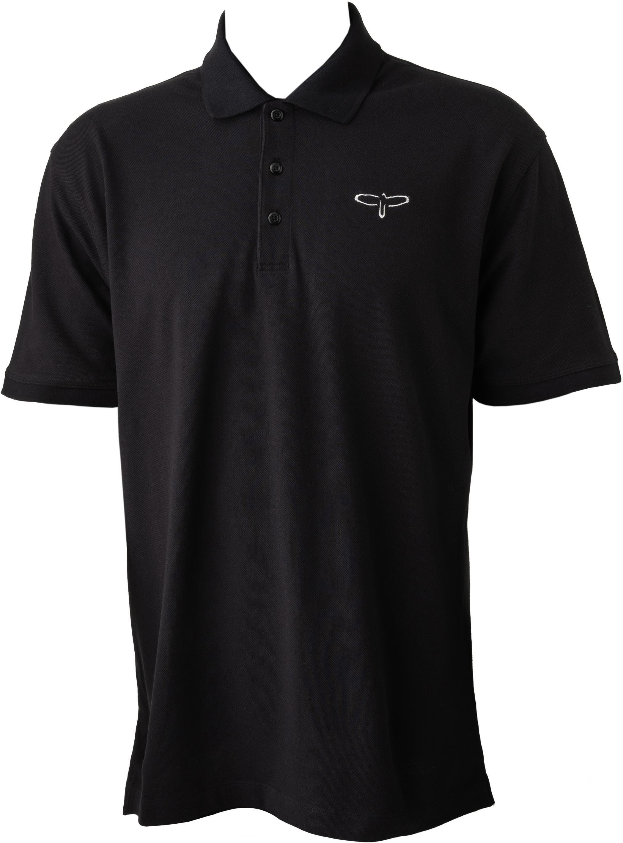 PRS Bird Outline Polo Shirt - Black, X-Large | Sweetwater