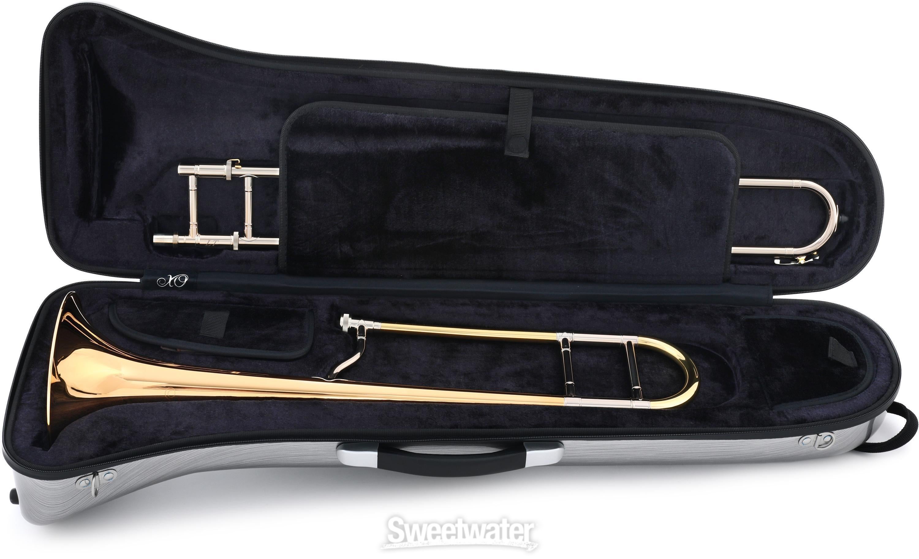 XO 1632RGL-LT Professional Tenor Trombone - Gold Lacquer