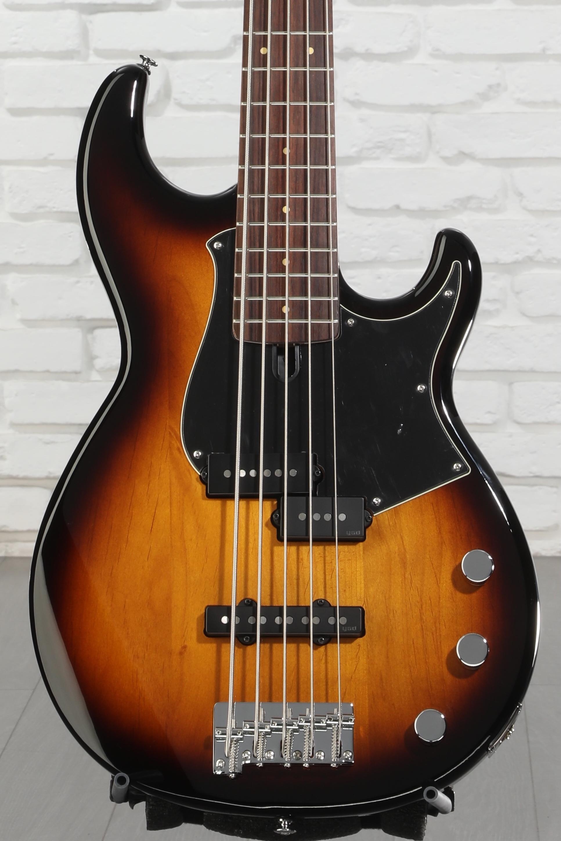 Yamaha BB435 5-string Bass Guitar - Tobacco Brown Sunburst