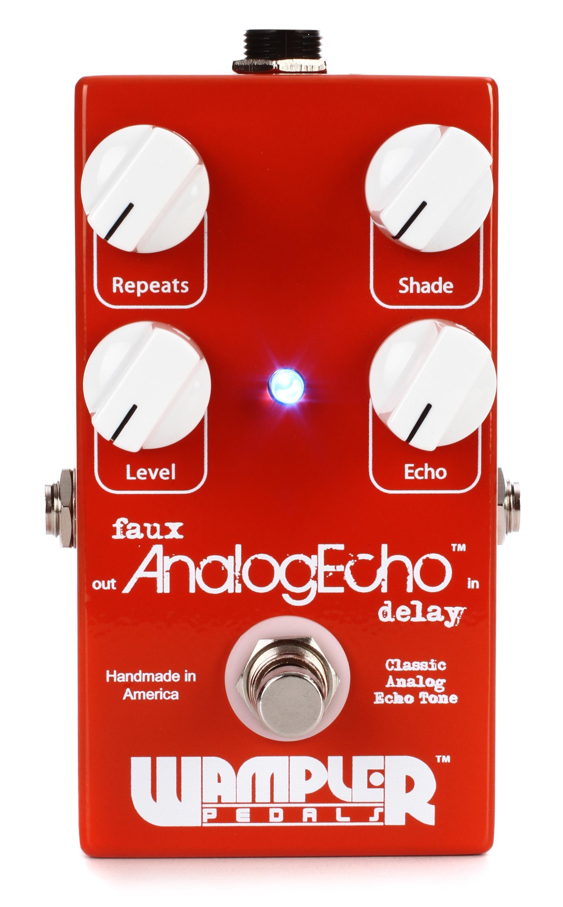 Wampler Faux Analog Echo Delay Pedal