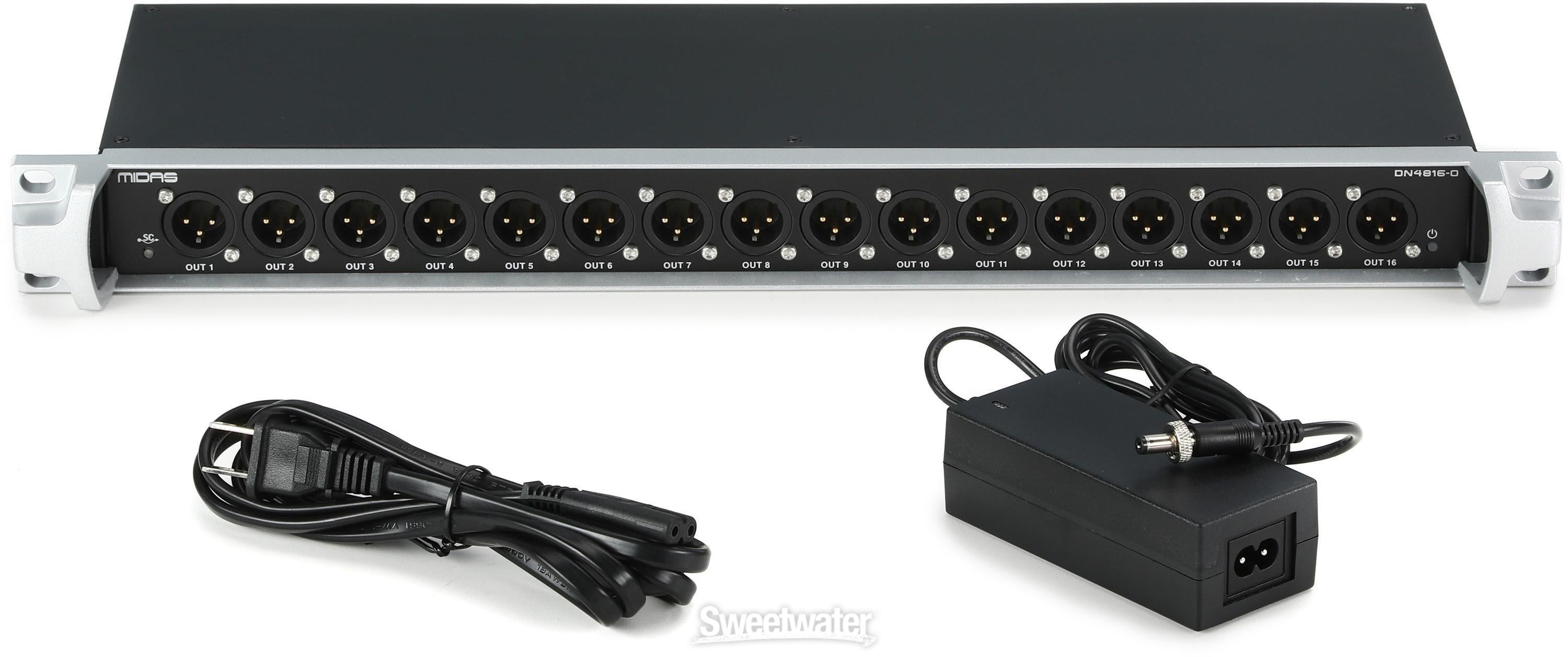 Midas DN4816-O StageConnect Interface Reviews | Sweetwater