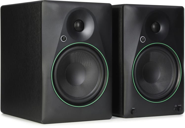 Mackie CR8BT 8-inch Powered Bluetooth Studio Monitors with Subwoofer