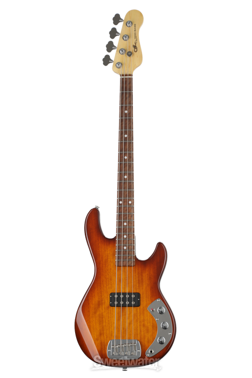 G&L CLF Research L-1000 Bass Guitar - Old School Tobacco Sunburst