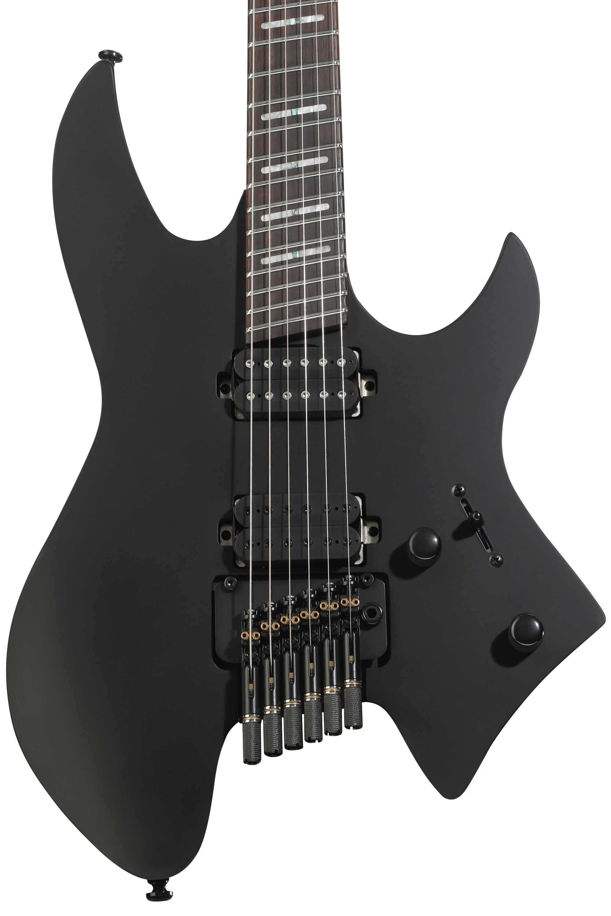 ◆6st Headless Guitar See Thru Black ◇6st Headless Guitar See Thru Black