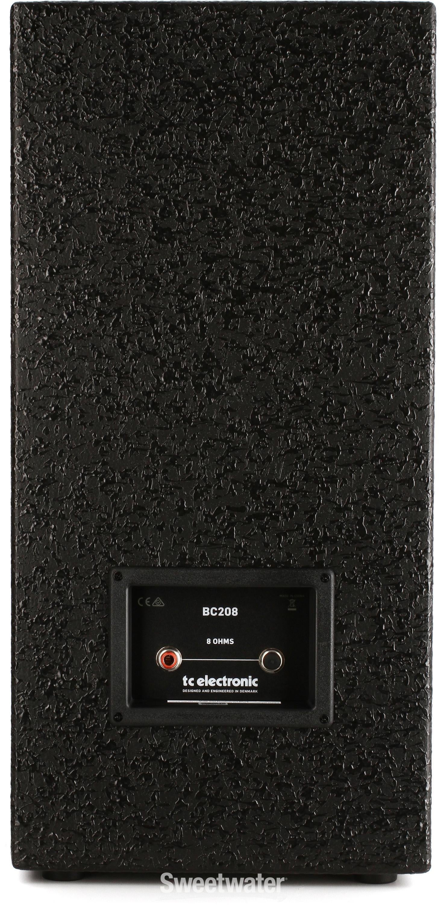 TC Electronic BC208 2x8-inch 200-watt Bass Cabinet | Sweetwater
