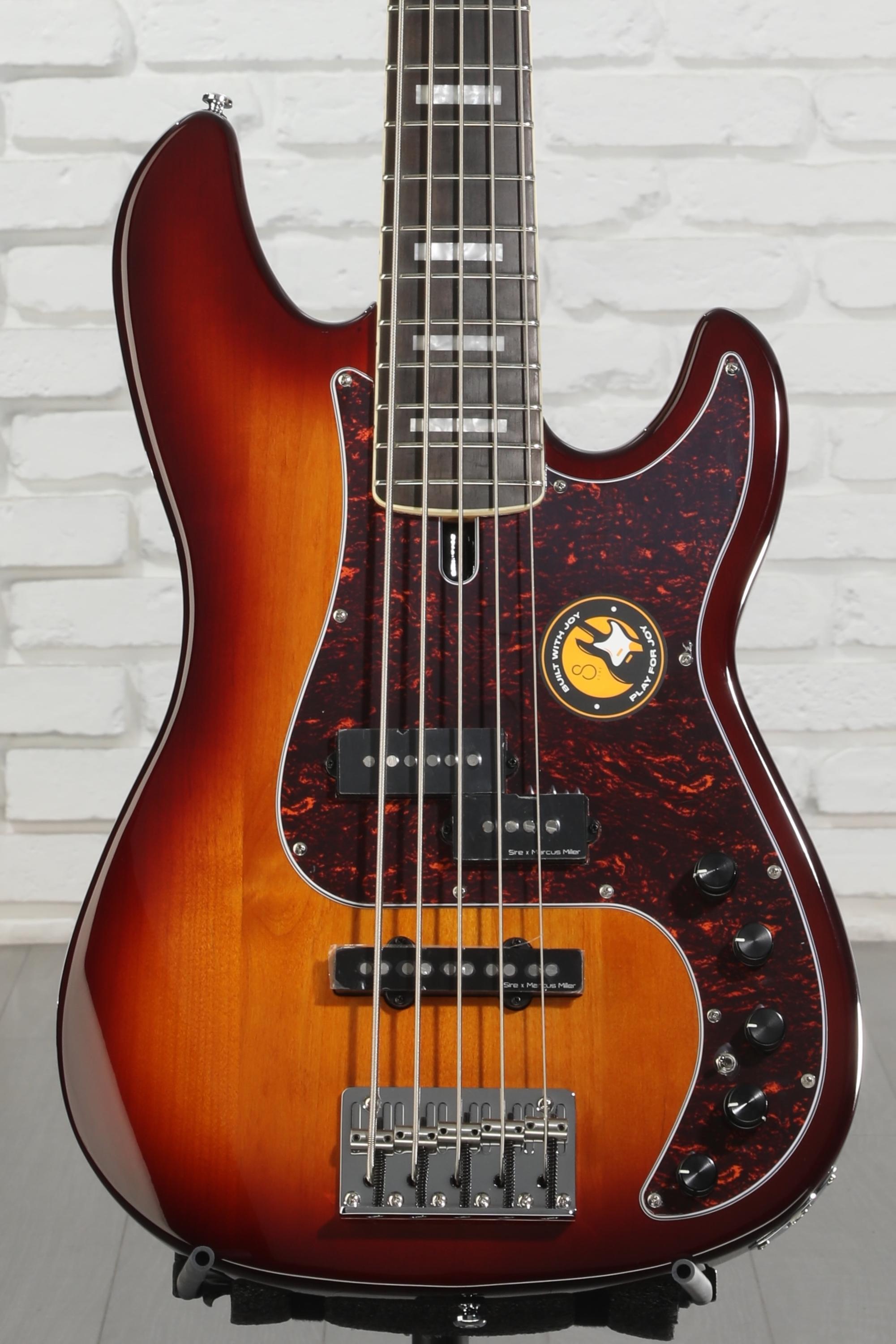 Sire Marcus Miller P7 Alder 5-string Bass Guitar - Tobacco