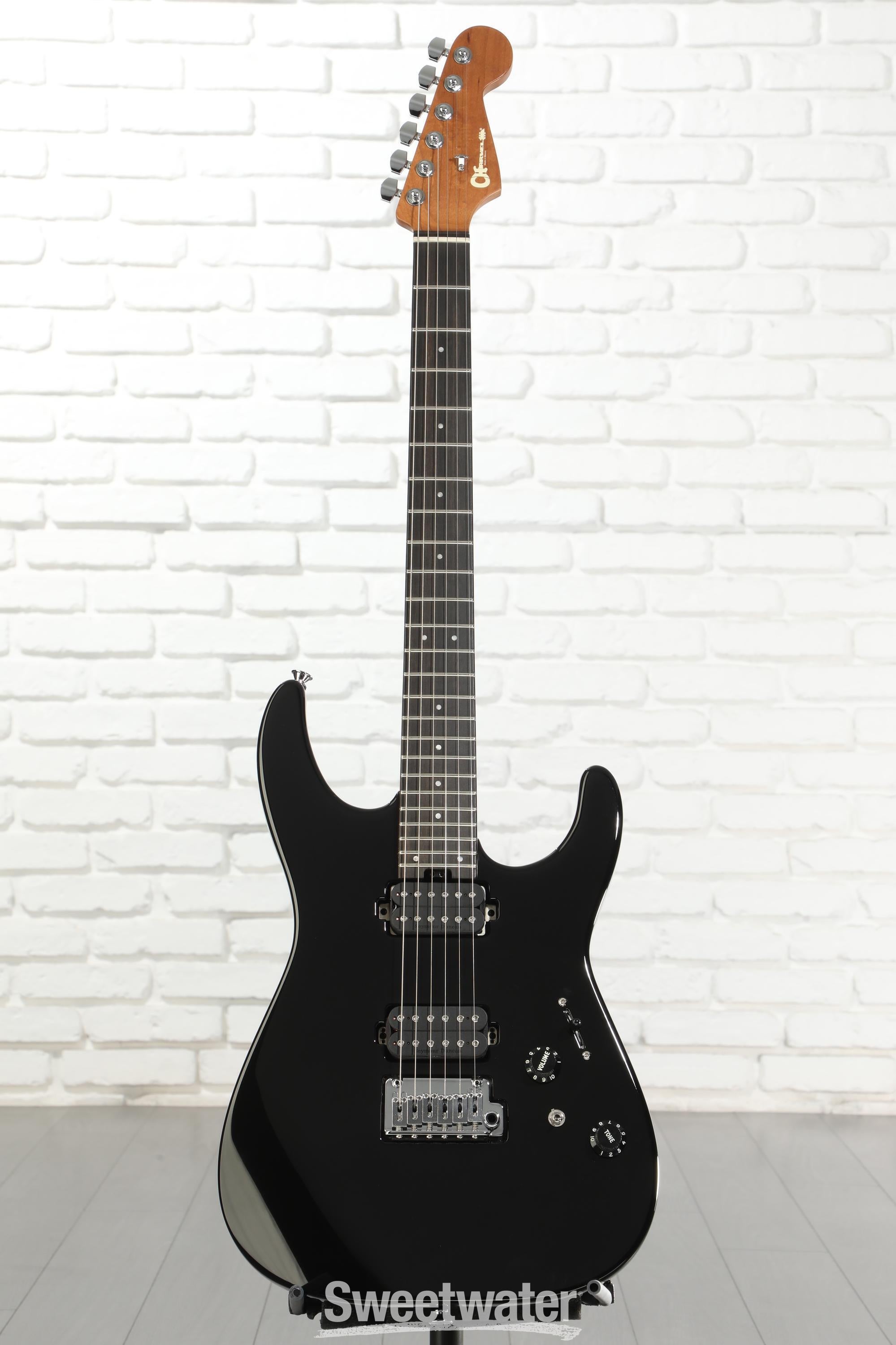 Charvel Pro-Mod DK24 HH 2PT EB Electric Guitar - Gloss Black