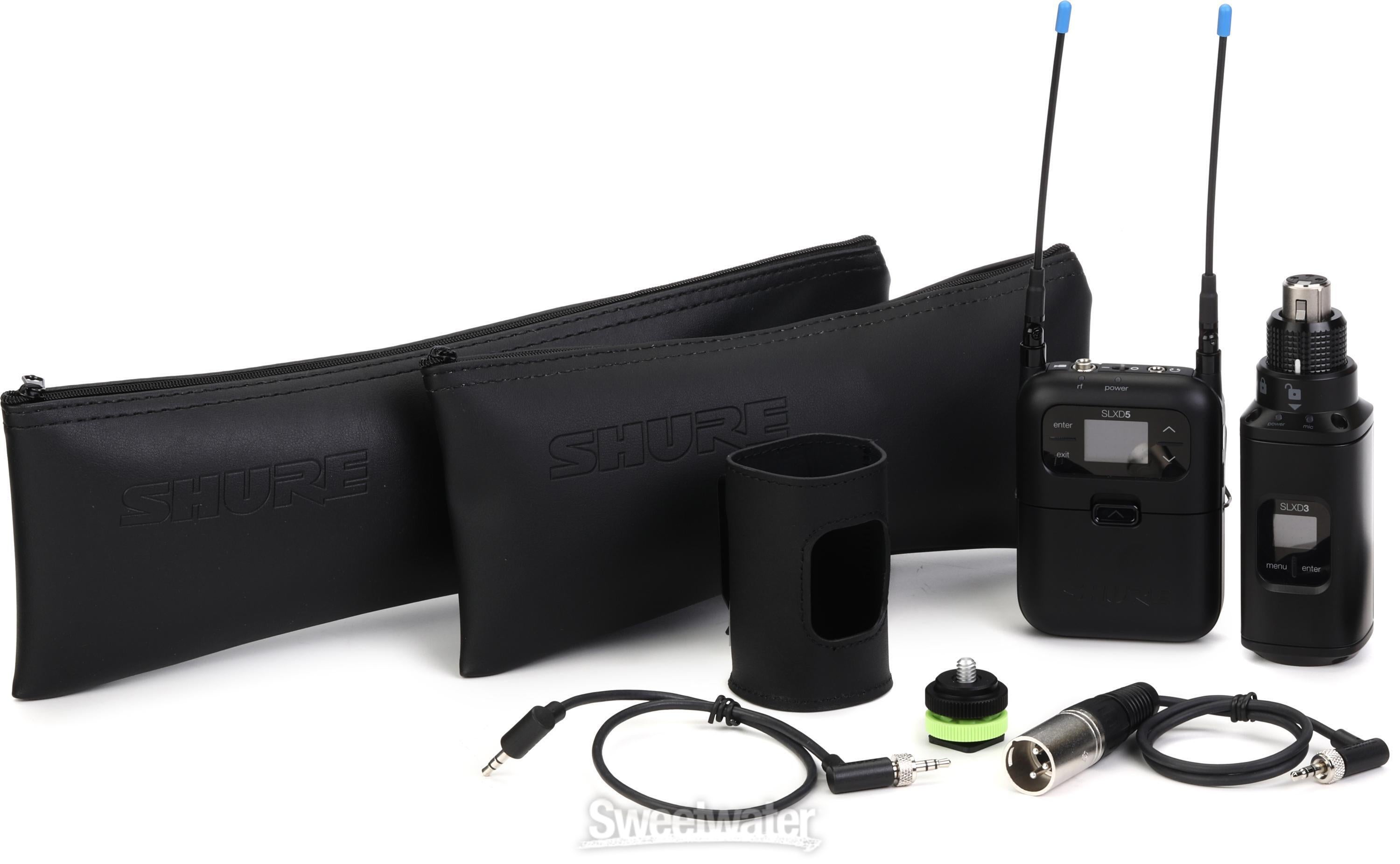 Shure SLXD35 Digital Wireless Plug-on System - J52 Band Shure SLXD35 Digital Wireless Plug-on System - J52 Band