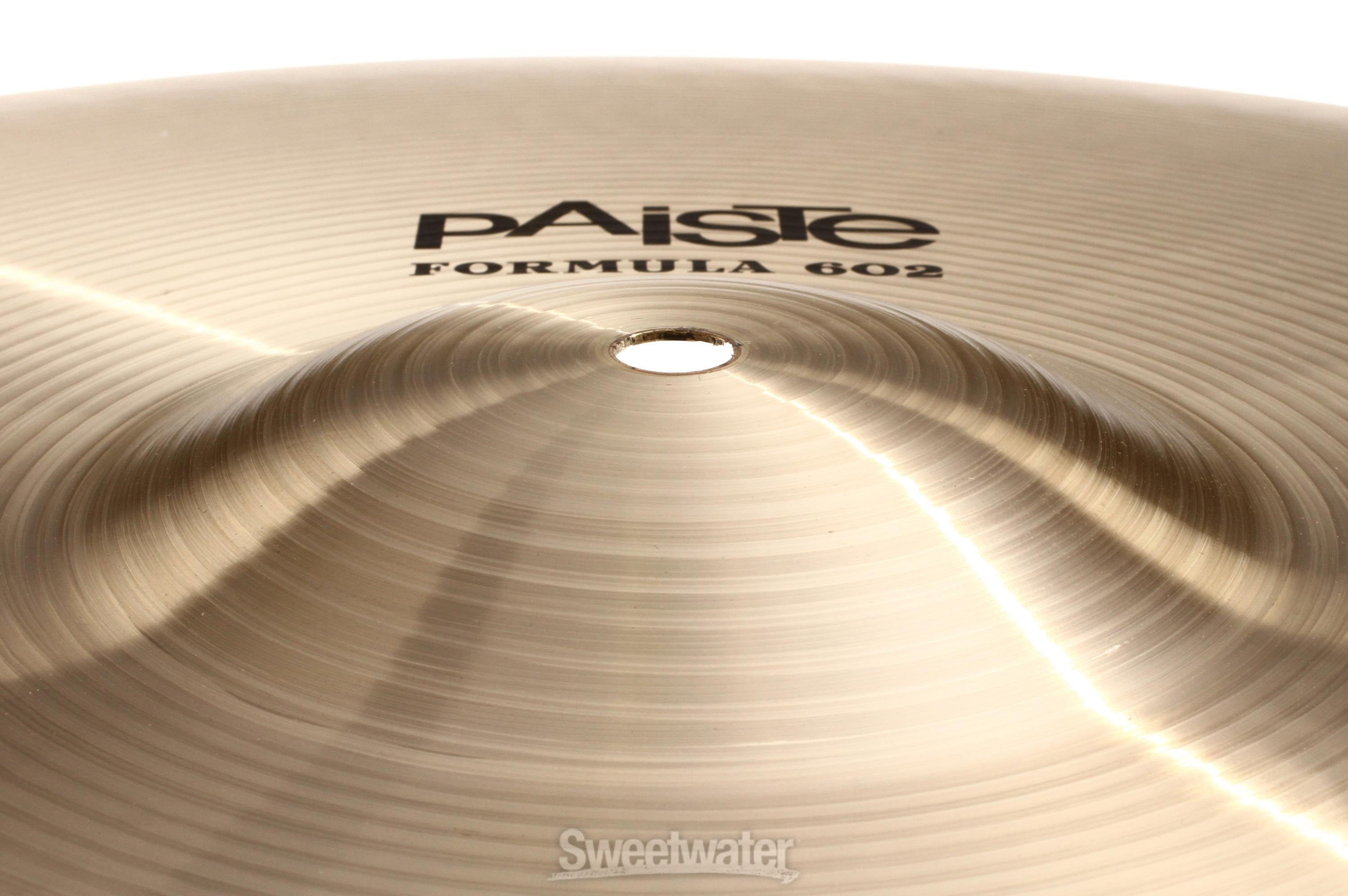 Paiste 20 inch Formula 602 Classic Sounds Thin Crash Cymbal