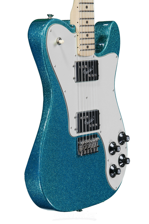 Fender '72 Telecaster Deluxe Sparkle - Aqua Flake | Sweetwater