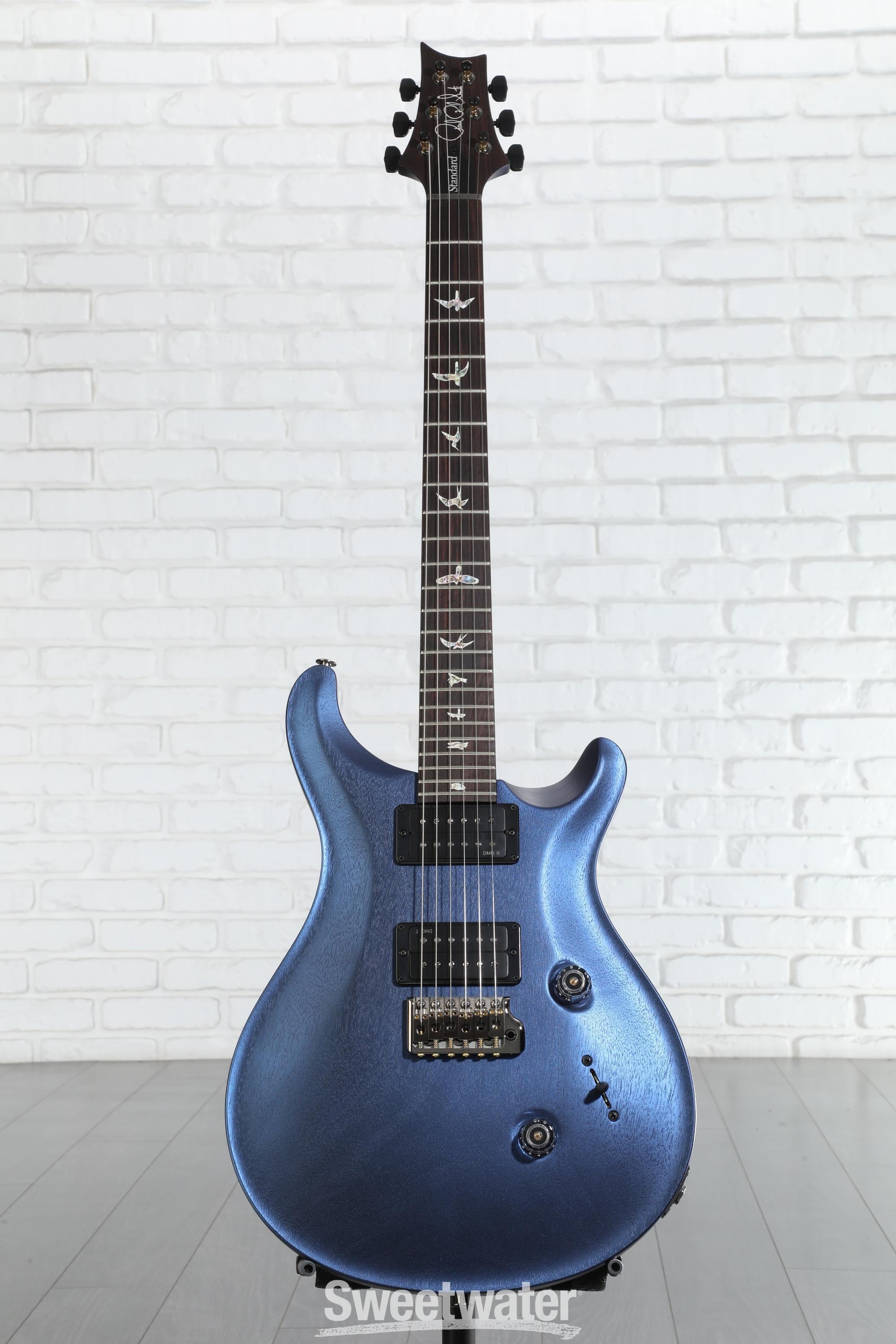 PRS Standard 24 Satin Electric Guitar - Satin Pearl Black | Sweetwater