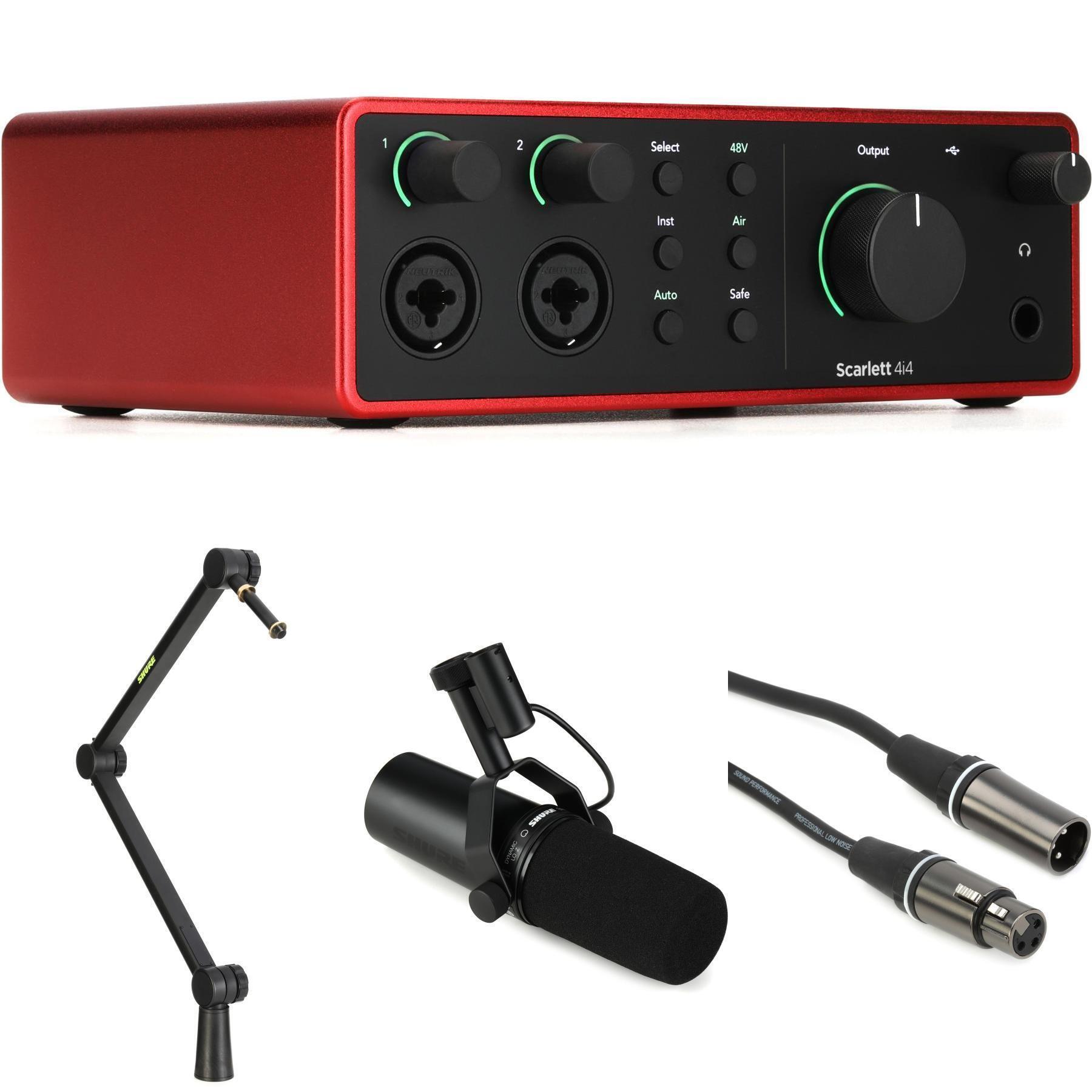 FOCUSRITE Scarlett factory 4i4 3rd Gen