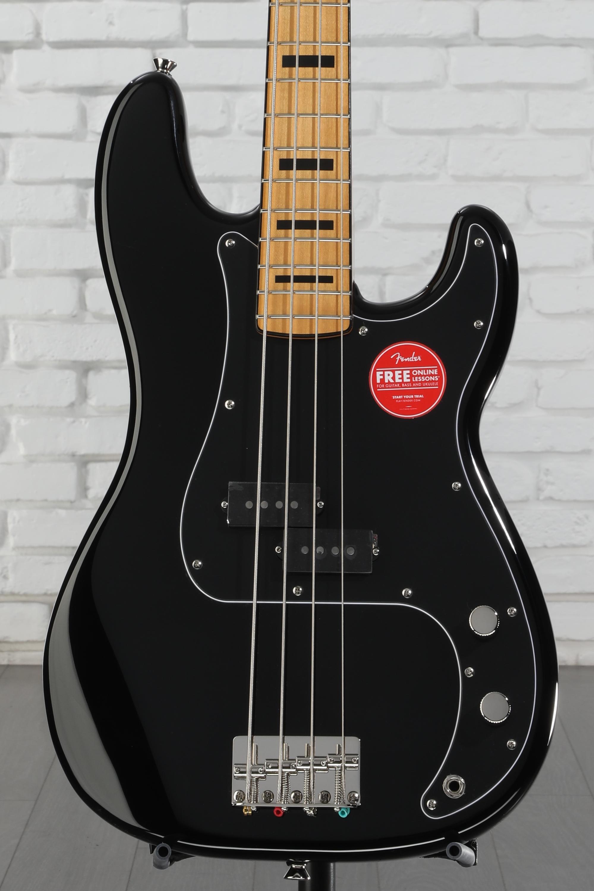 Squier Classic Vibe '70s Precision Bass - Black | Sweetwater