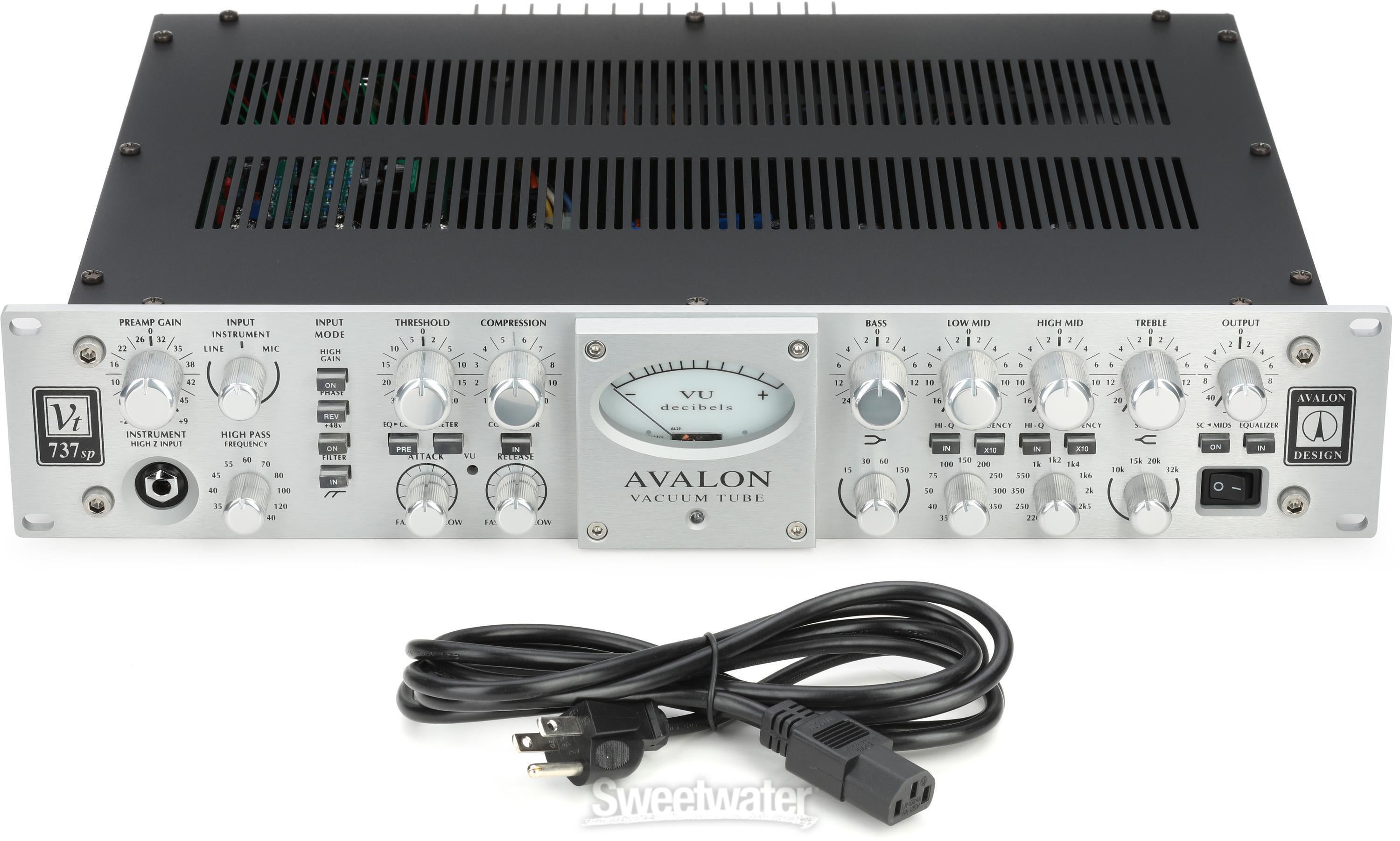 Avalon VT-737sp Tube Channel Strip | Sweetwater