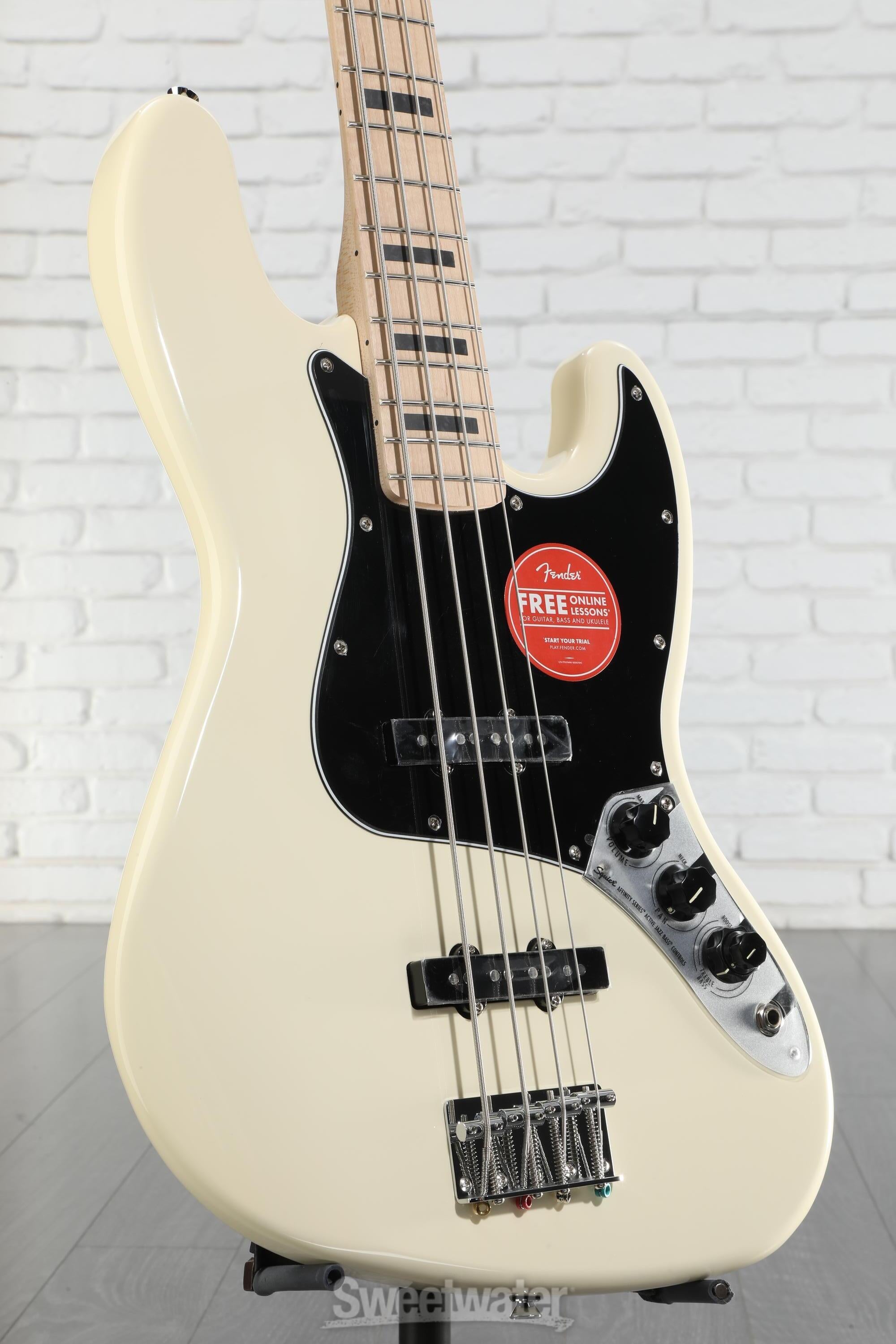 ベース Squier Affinity JAZZ BASS Squier Affinity Series Active Jazz Bass | Music & Arts
