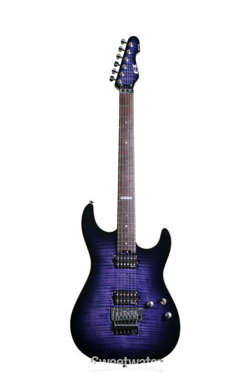 ESP E-II ST-2 - Reindeer Blue, Flamed Maple | Sweetwater ESP E-II ST-2 - Reindeer Blue, Flamed Maple | Sweetwater