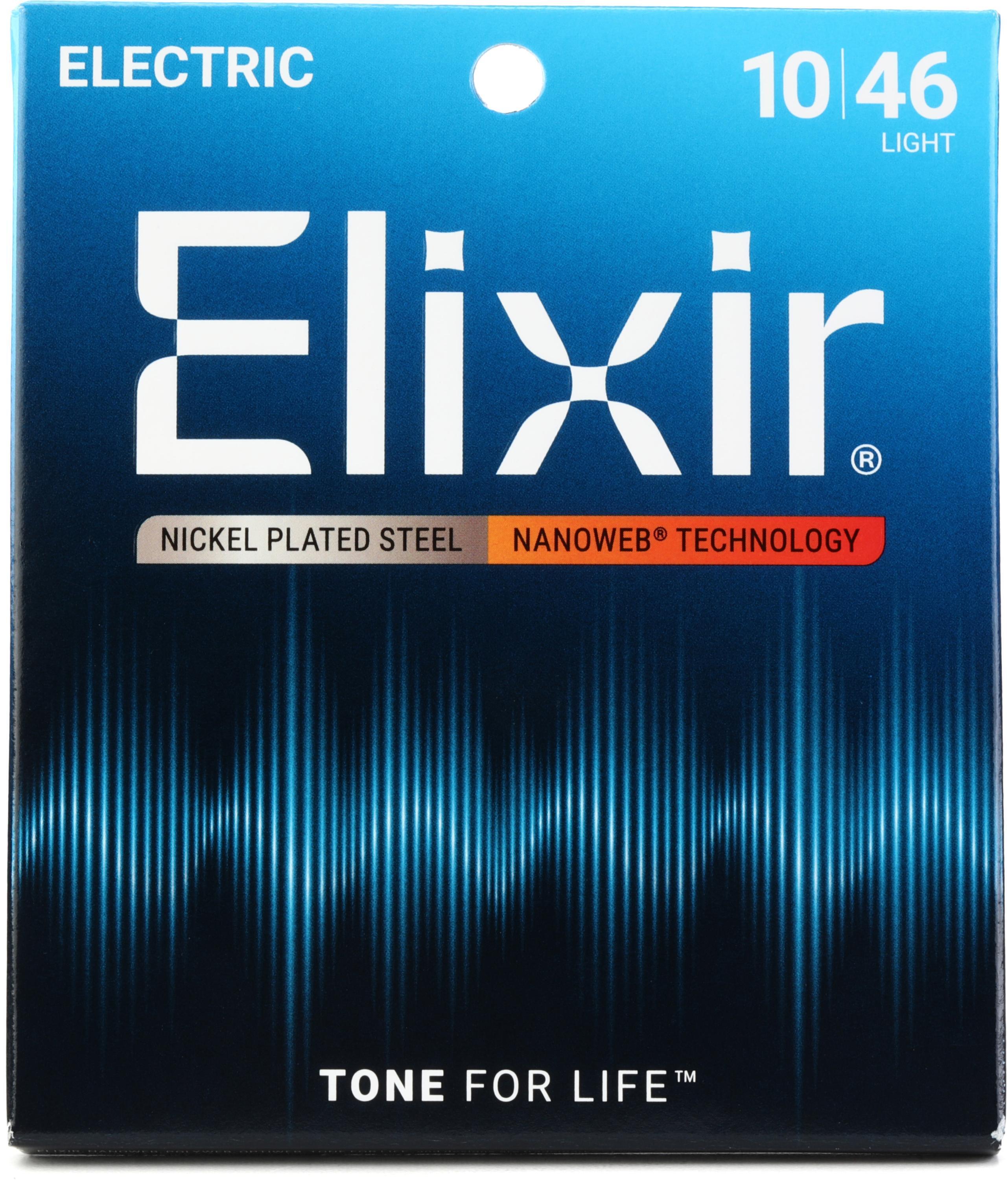 Elixir Strings 12052 Nanoweb Electric Guitar Strings - .010