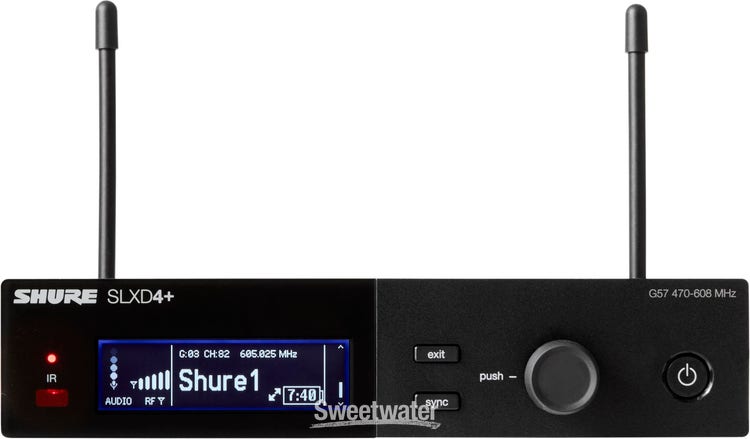 Shure SLXD24+/SM58 Digital Wireless Handheld System - G57 Band