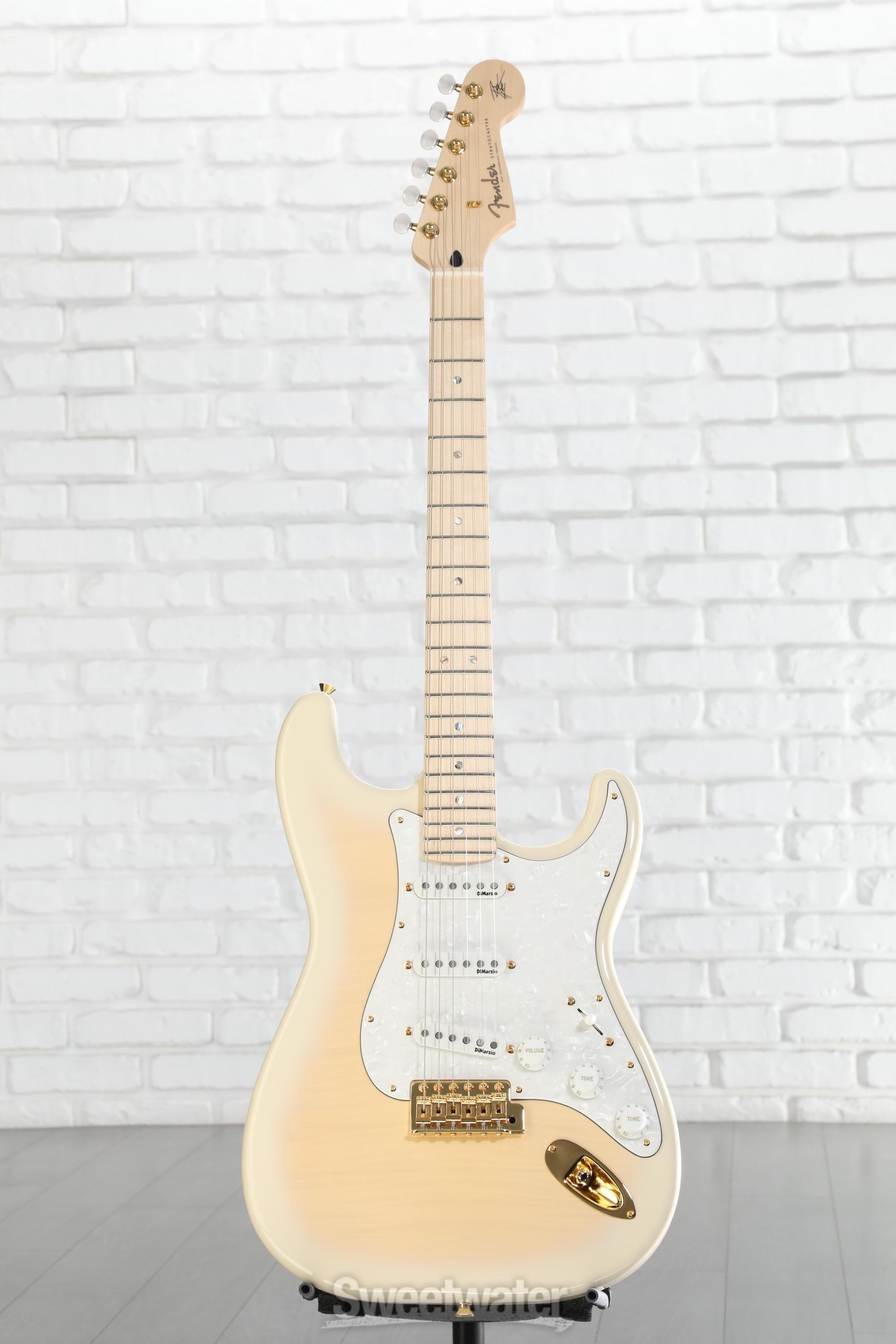 Fender Richie Kotzen Stratocaster Electric Guitar - Transparent