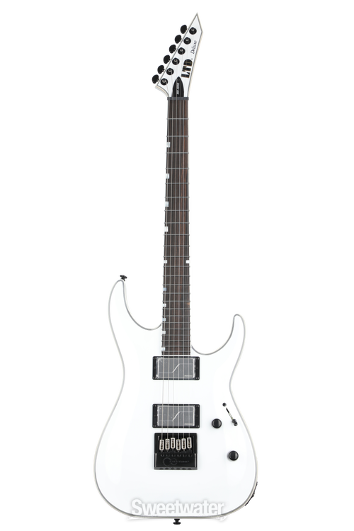 ESP LTD Deluxe MH-1000 EverTune Electric Guitar - Snow White