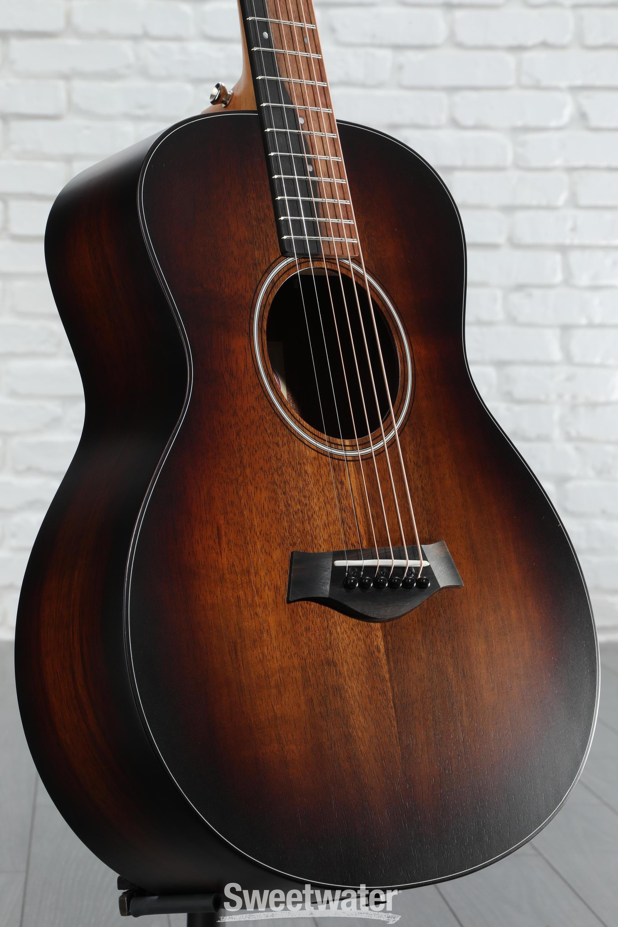 Taylor GS Mini-e Koa Plus Left-Handed - Shaded Edgeburst Taylor GS Mini-e Koa Plus Left-Handed - Shaded Edgeburst