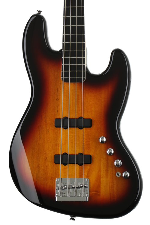 Squier Deluxe Jazz Bass Active - 3-Color Sunburst