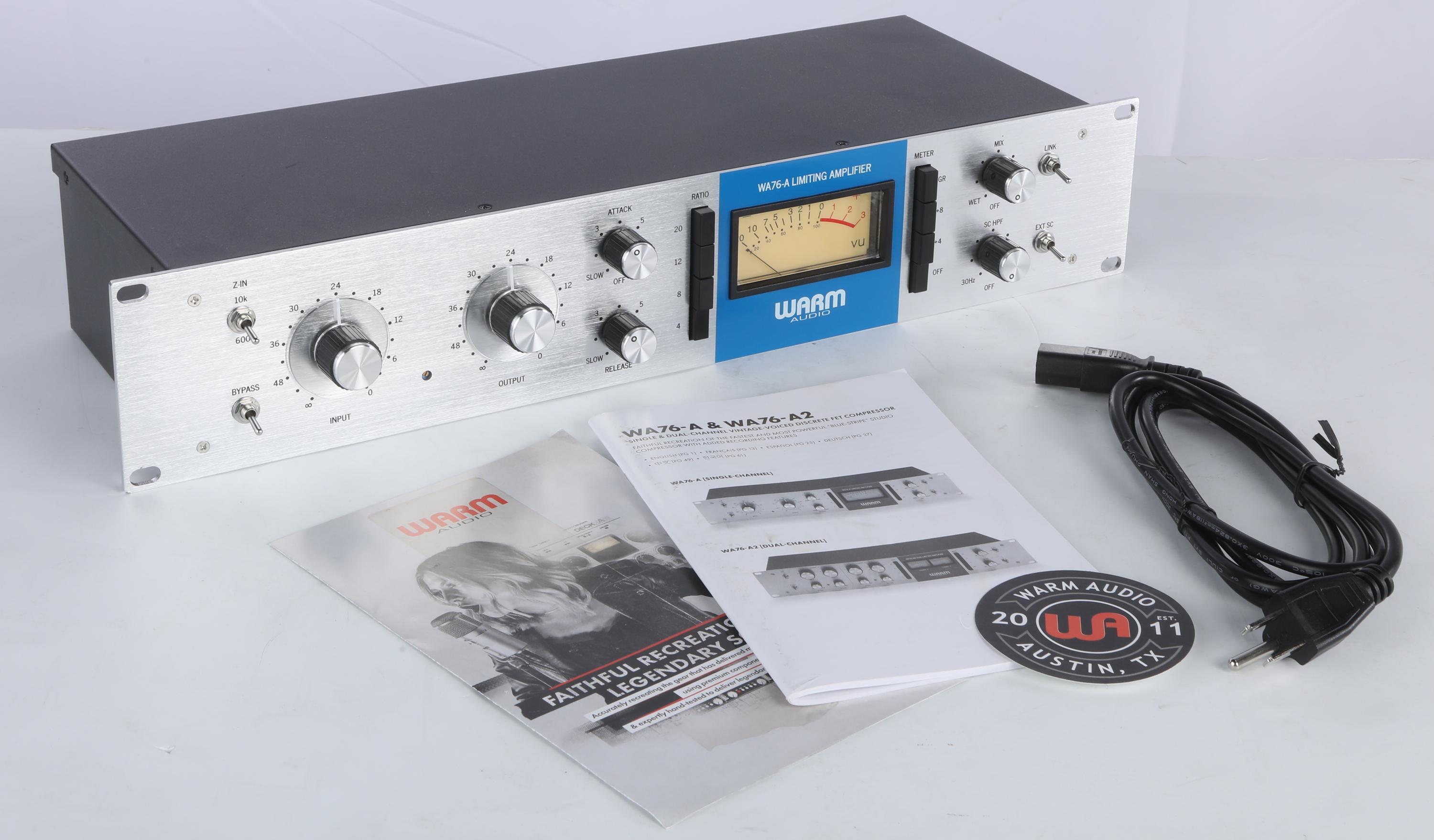 Photo of Warm Audio WA76-A Vintage-voiced Discrete FET Compressor