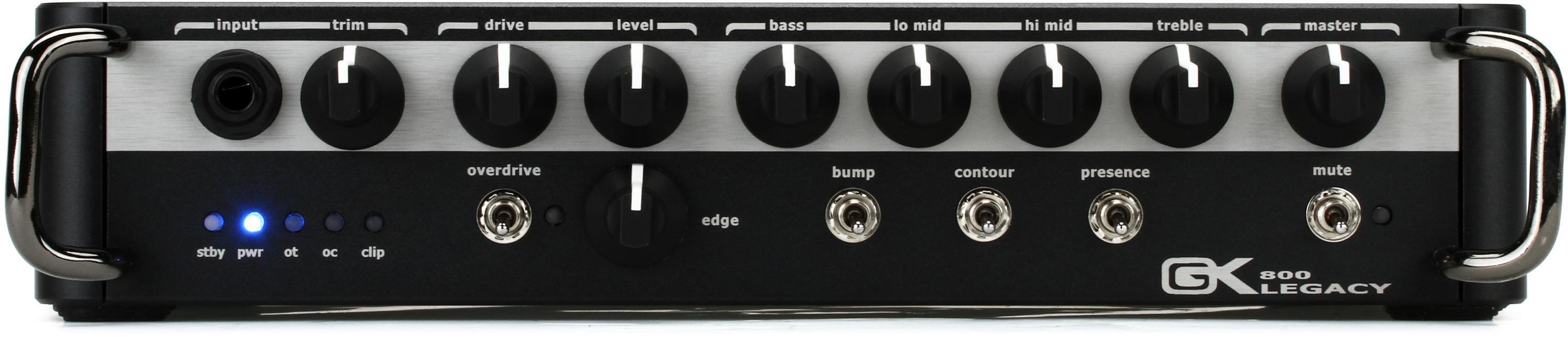 Bundled Item: Gallien-Krueger Legacy 800 - 800-watt Ultra Light Bass Head