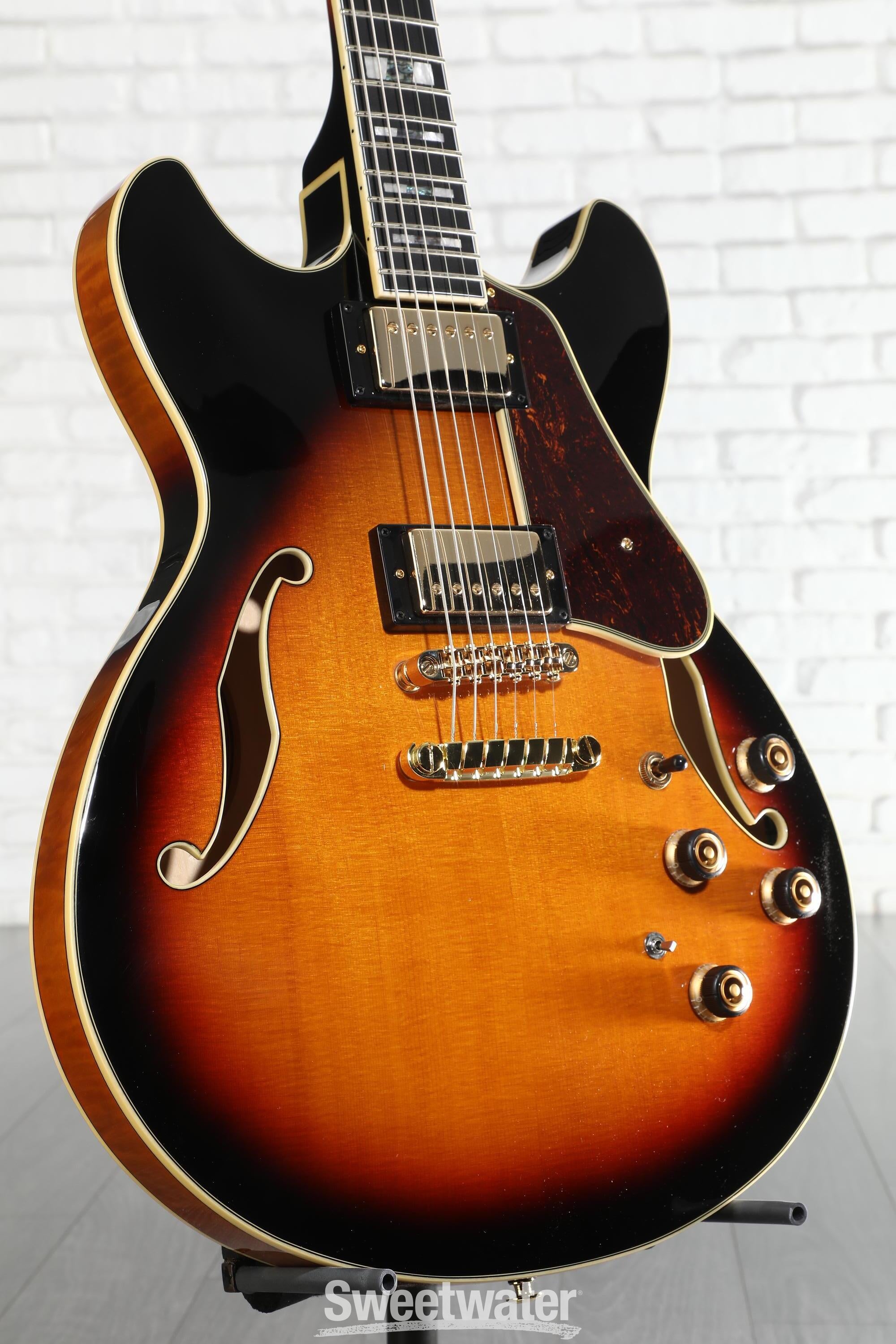 Photo of Ibanez Artstar AS113 Semi-hollowbody Electric Guitar - Brown Sunburst