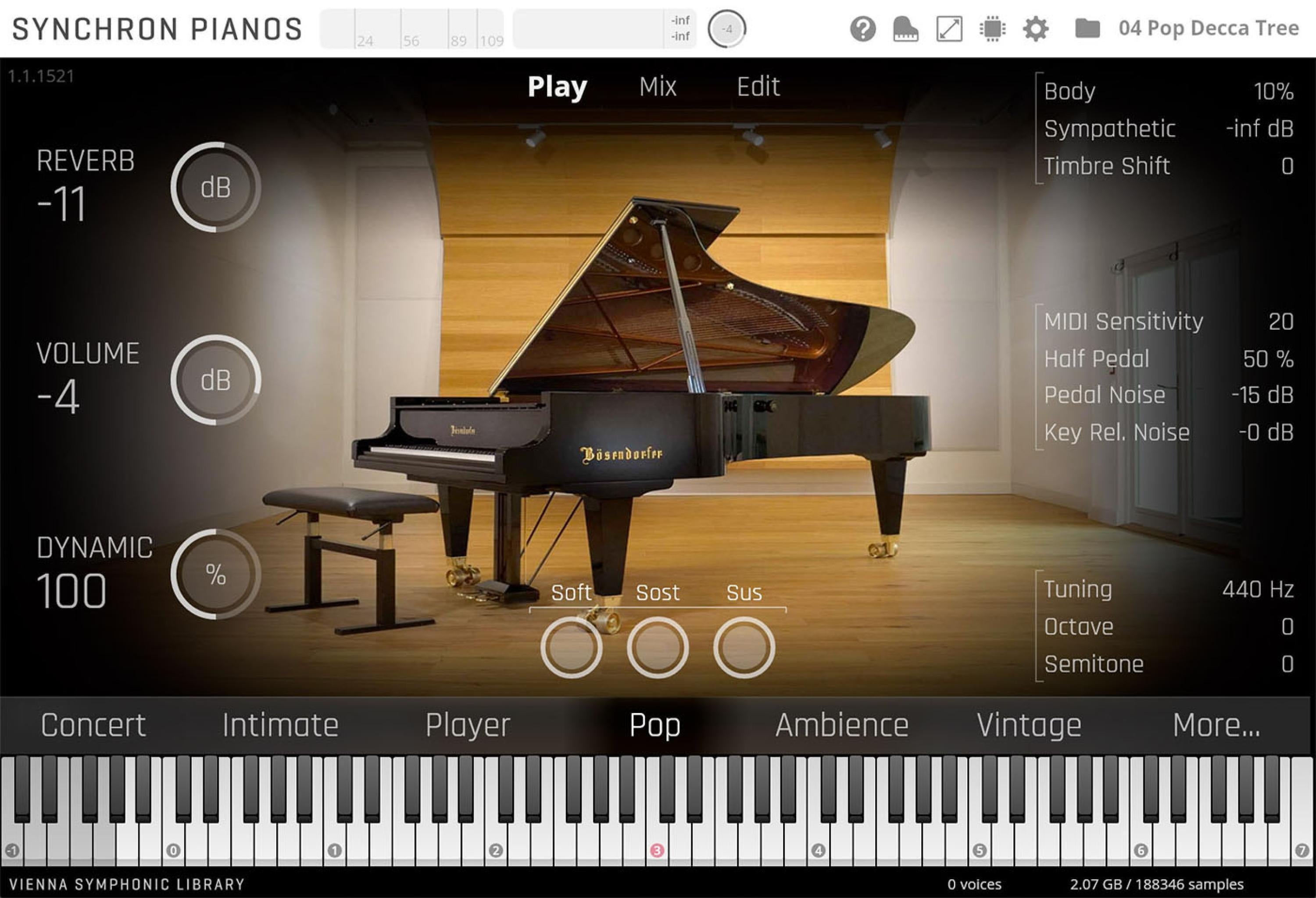 Bosendorfer on sale 280vc price