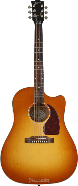 Gibson Acoustic J-45 Cutaway - Heritage Cherry Sunburst | Sweetwater