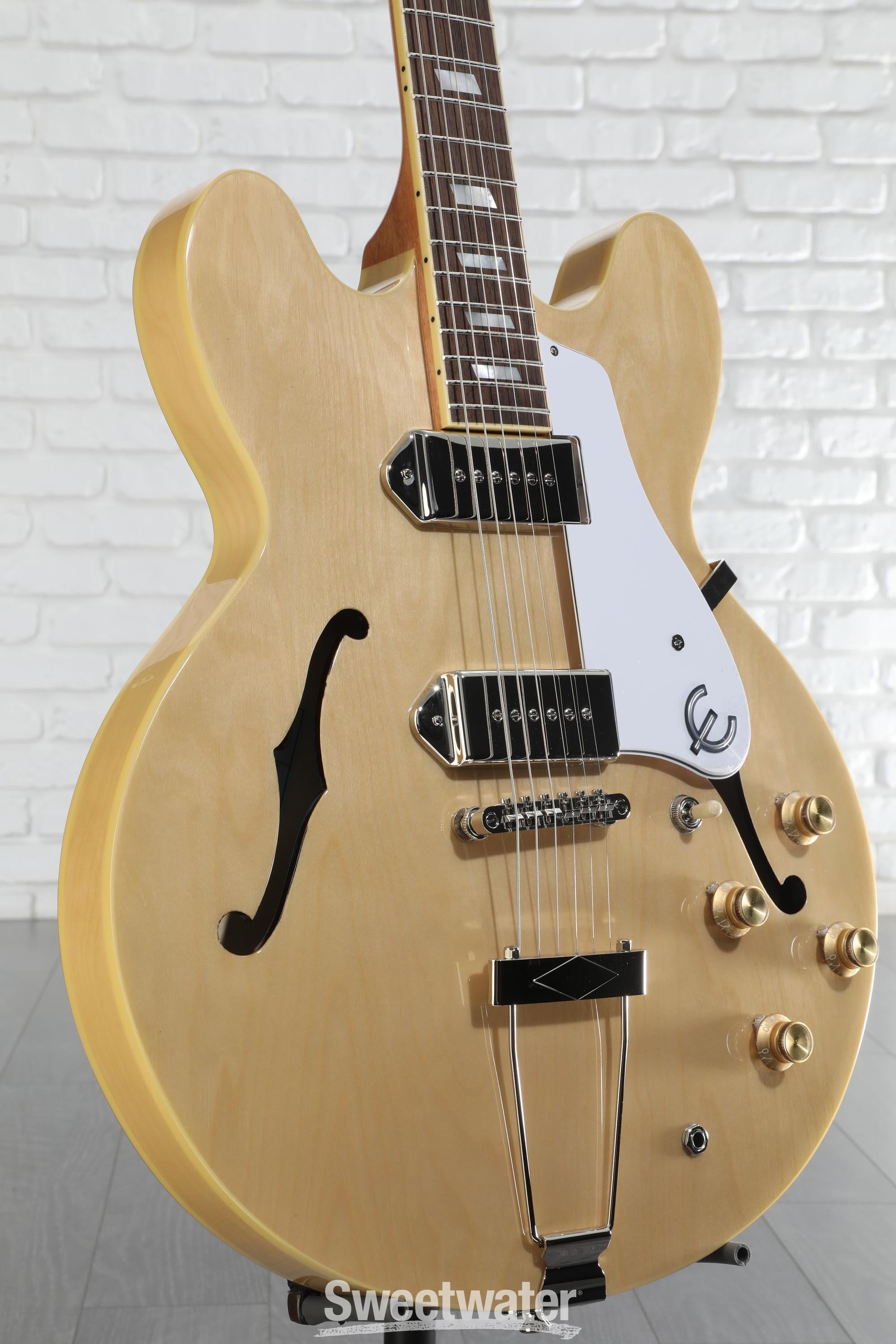 Epiphone Casino Hollowbody Electric Guitar - Natural Reviews