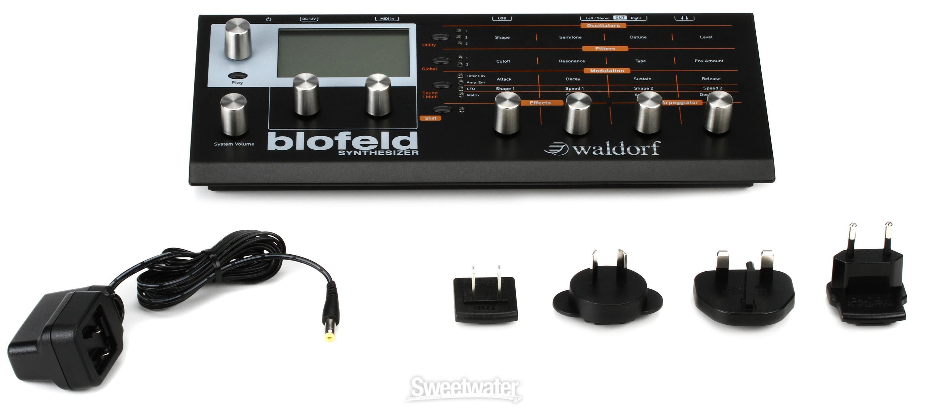 Blofeld Desktop Synthesizer - Black - Sweetwater