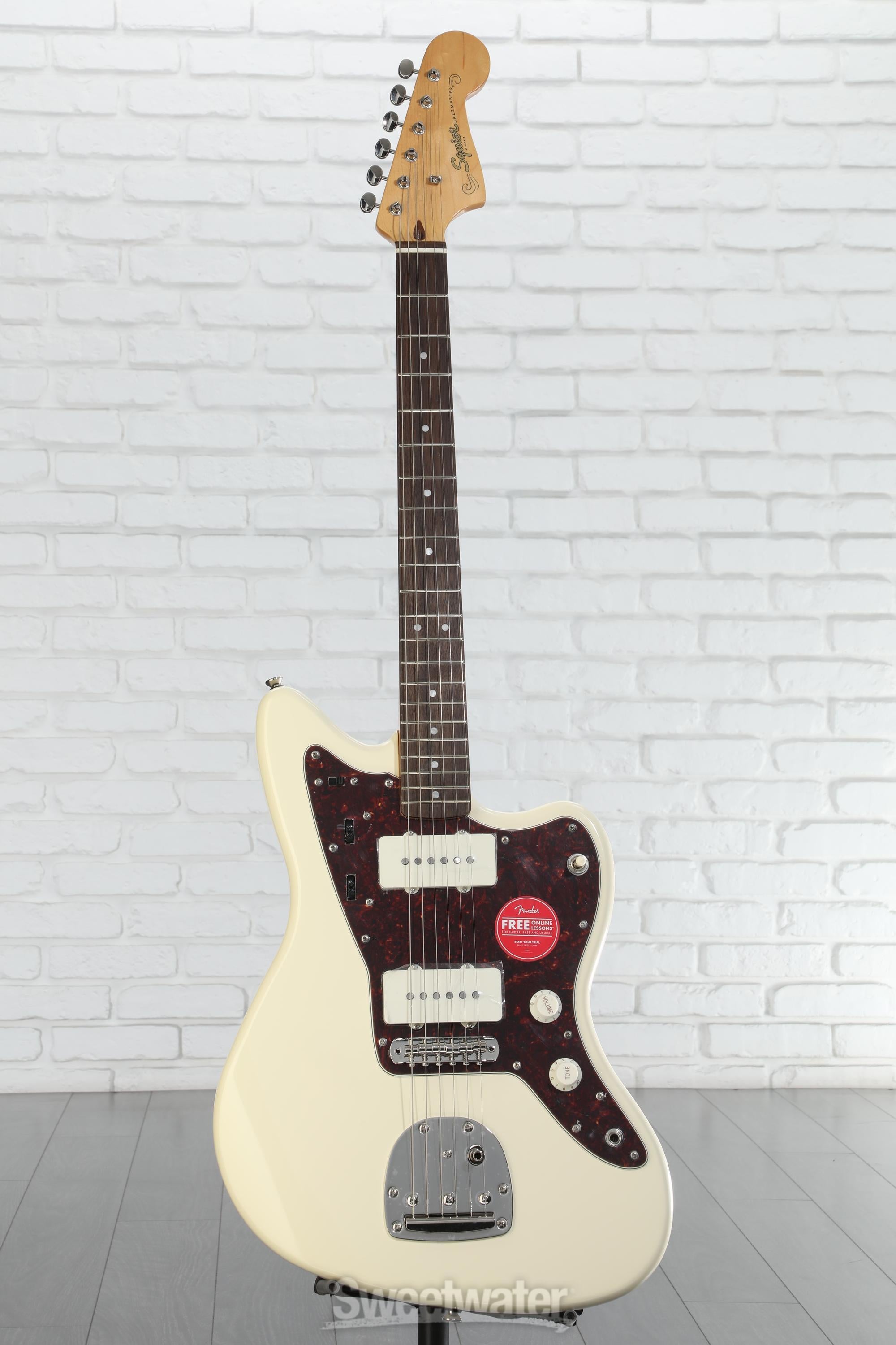 美品 Squier JAZZMASTER Classic Vibes’60s 白 Squier Classic Vibe '60s Jazzmaster Electric Guitar Olympic