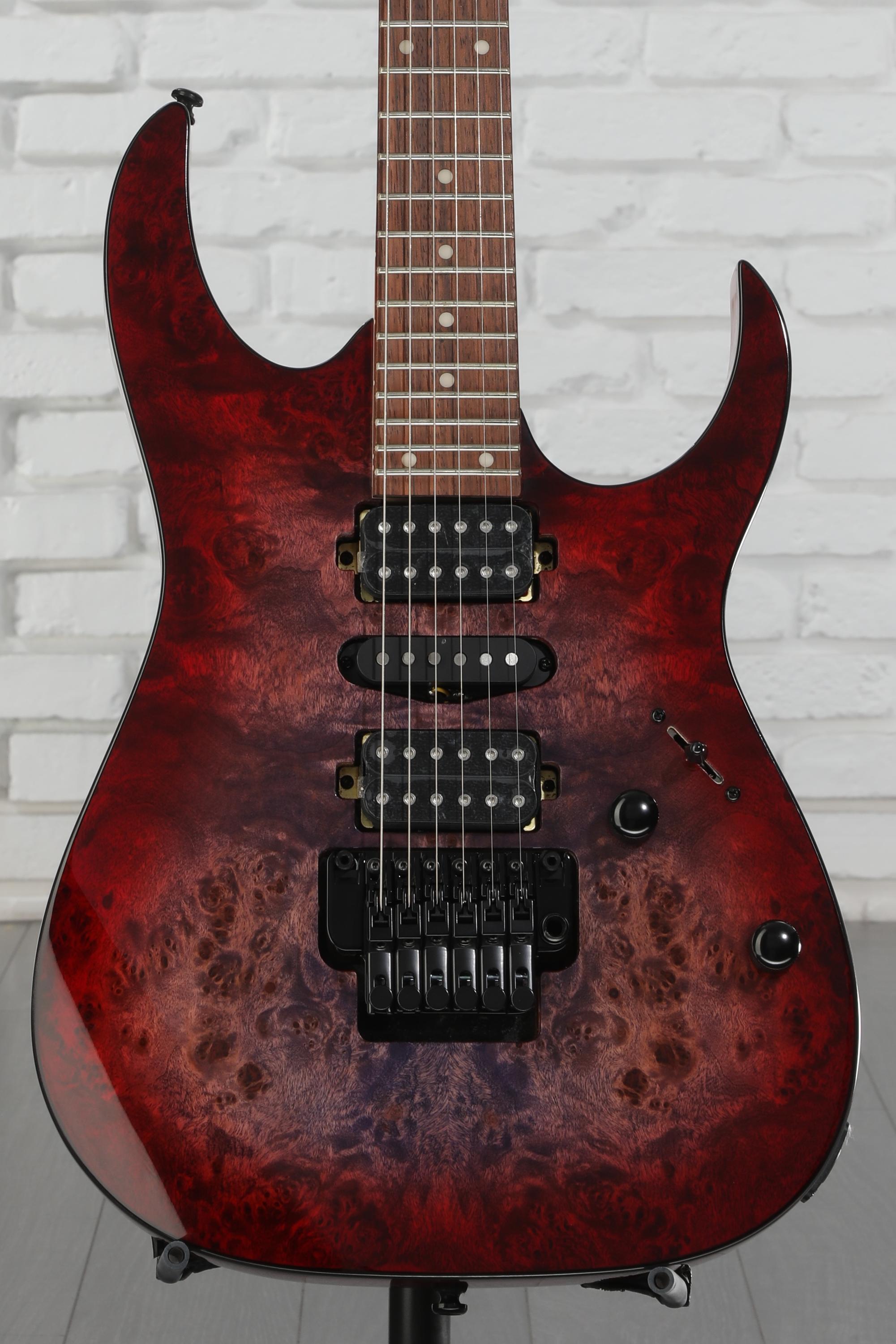 Ibanez RG470PB Electric Guitar - Red Eclipse Burst