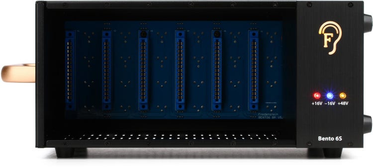 Fredenstein Bento 6S 6-slot 500 Series Chassis