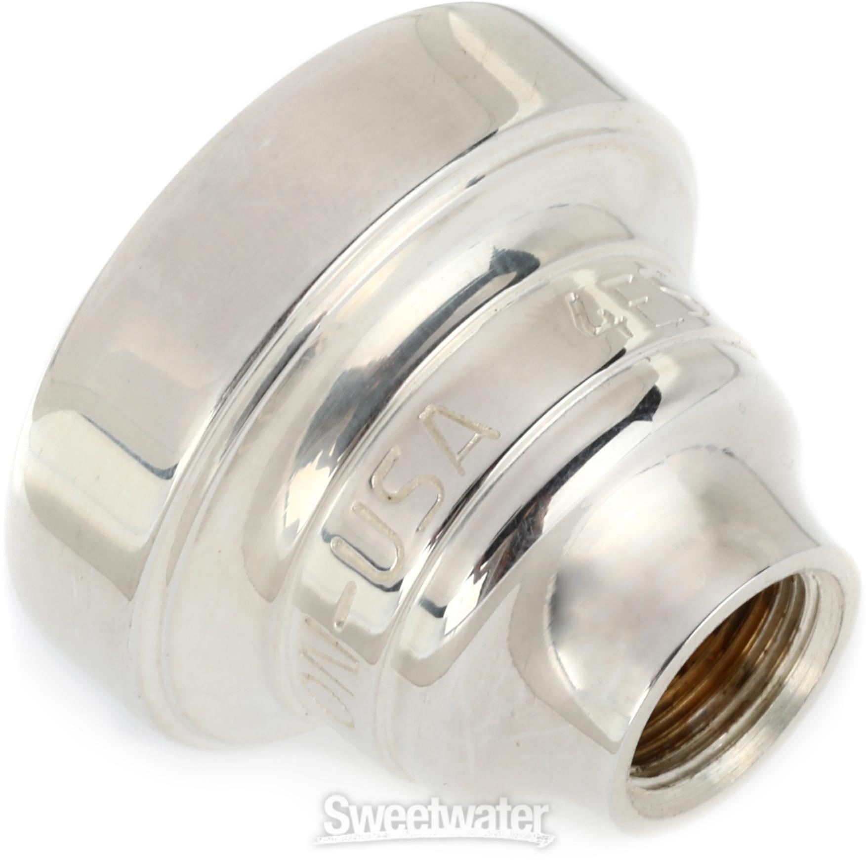 Warburton TPT-4ES Trumpet Mouthpiece Top - 4ES, Silver-plated