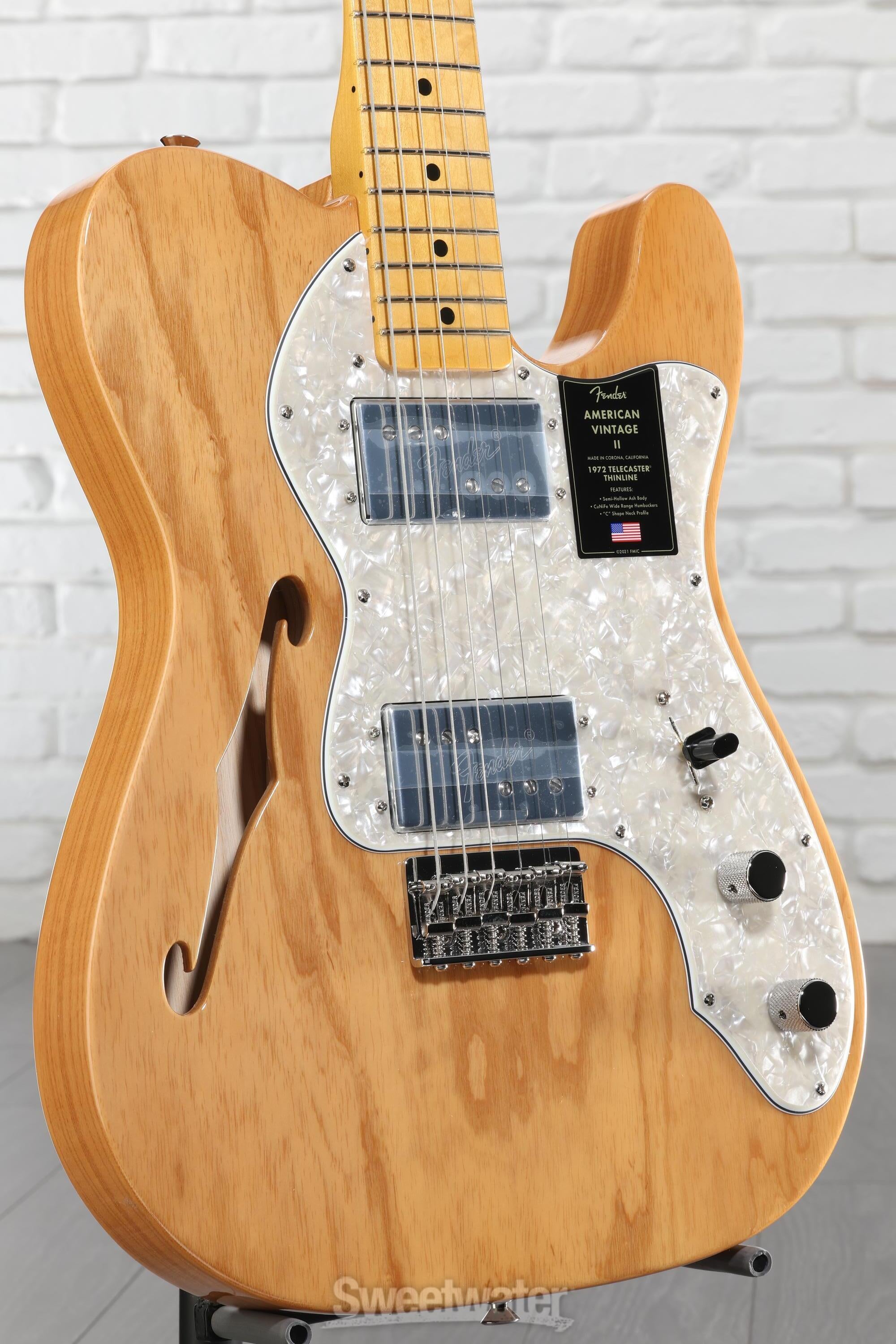 Fender American Vintage II 1972 Telecaster Thinline Electric