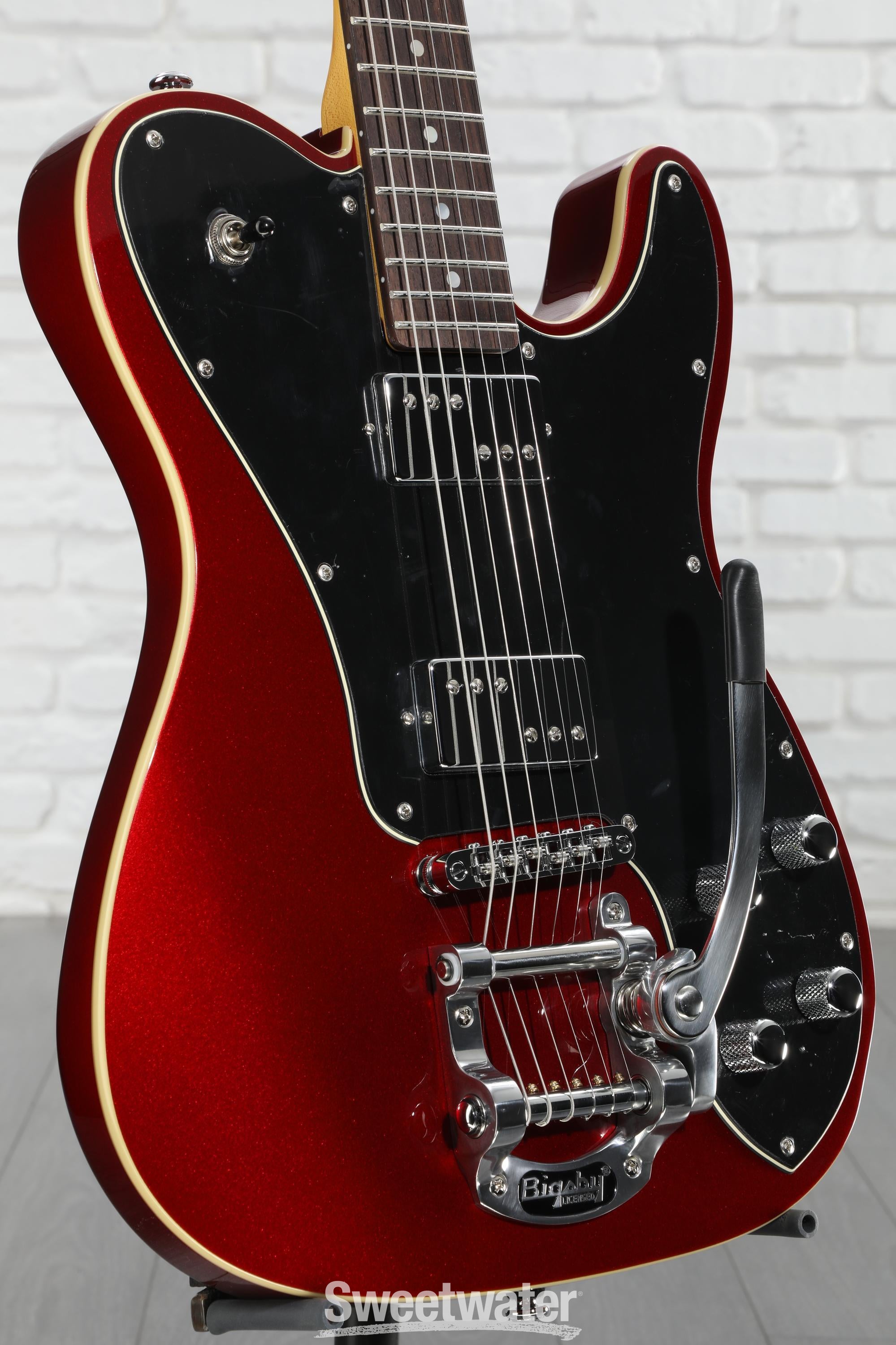 Schecter PT Fastback II B Electric Guitar - Metallic Red | Sweetwater