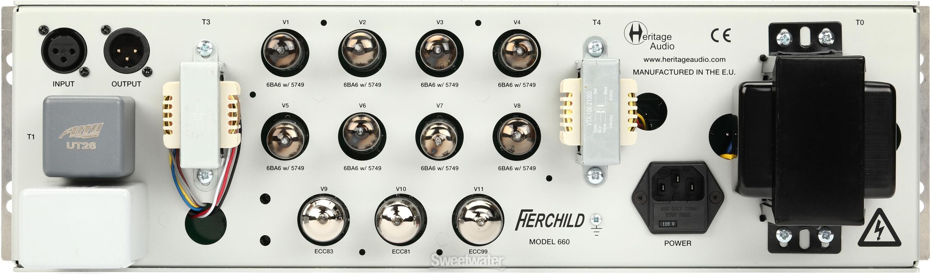 his専用ページ①②③（３点） Heritage Audio Herchild HA660 Mono Tube Compressor | Sweetwater