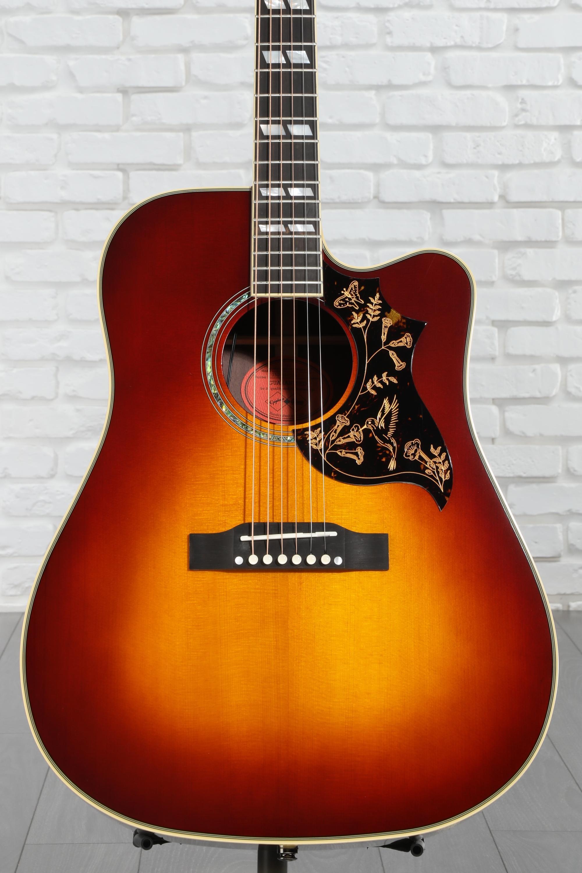 Epiphone Hummingbird Deluxe EC Acoustic-electric Guitar