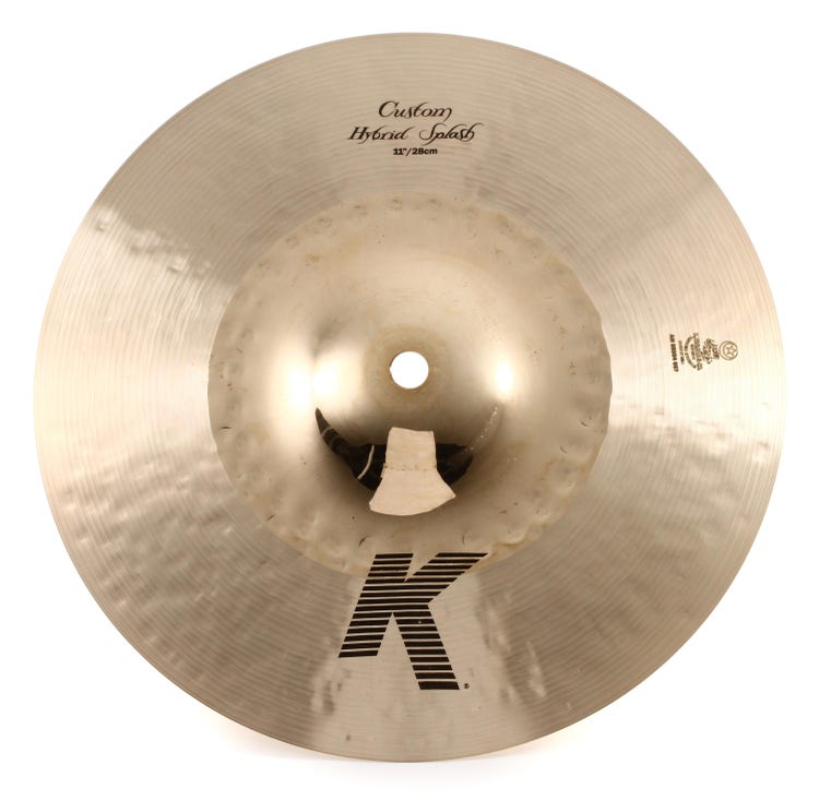Zildjian 11 inch K Custom Hybrid Splash Cymbal | Sweetwater 
