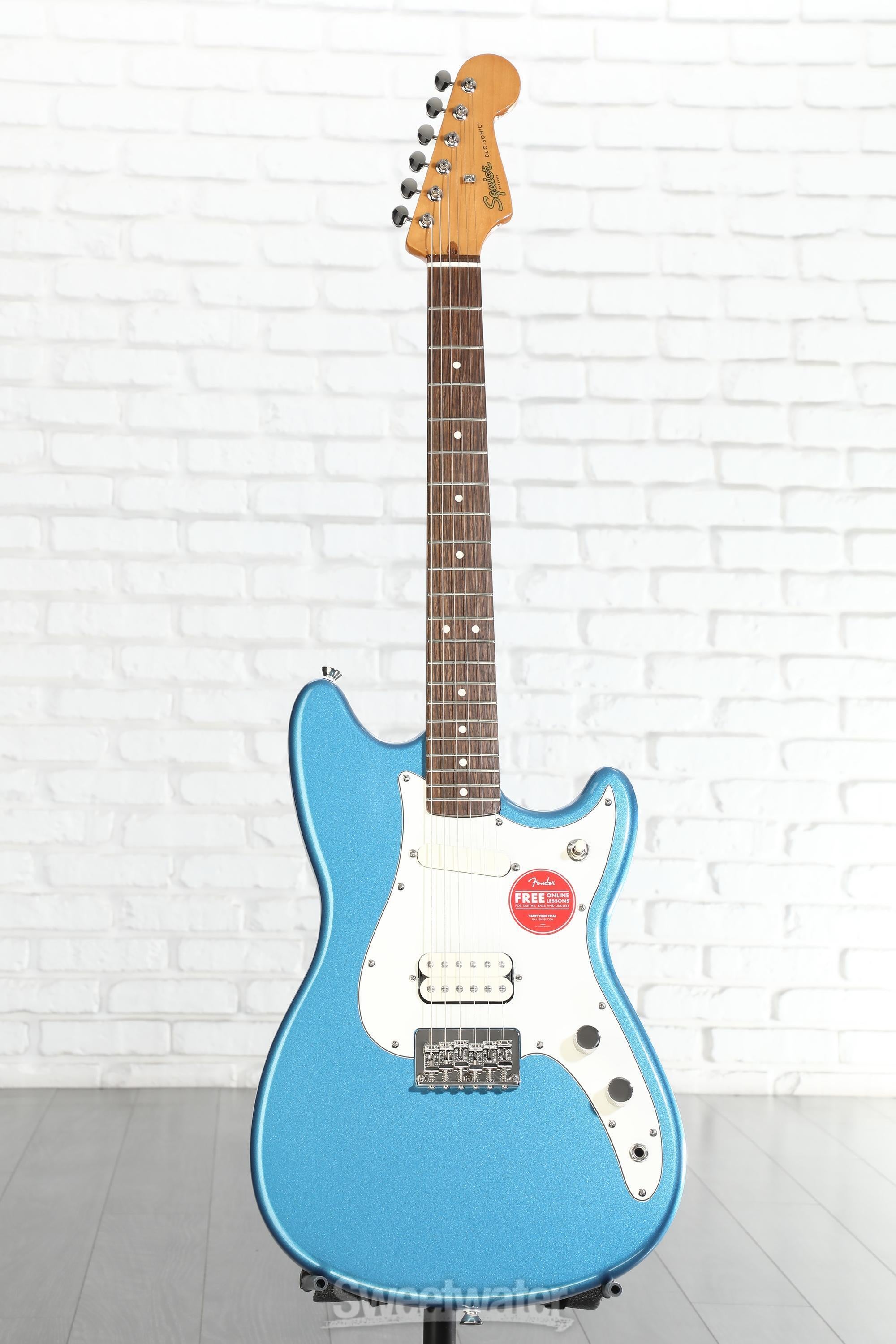 Squier Classic Vibe Duo-Sonic HS Electric Guitar - Lake Placid
